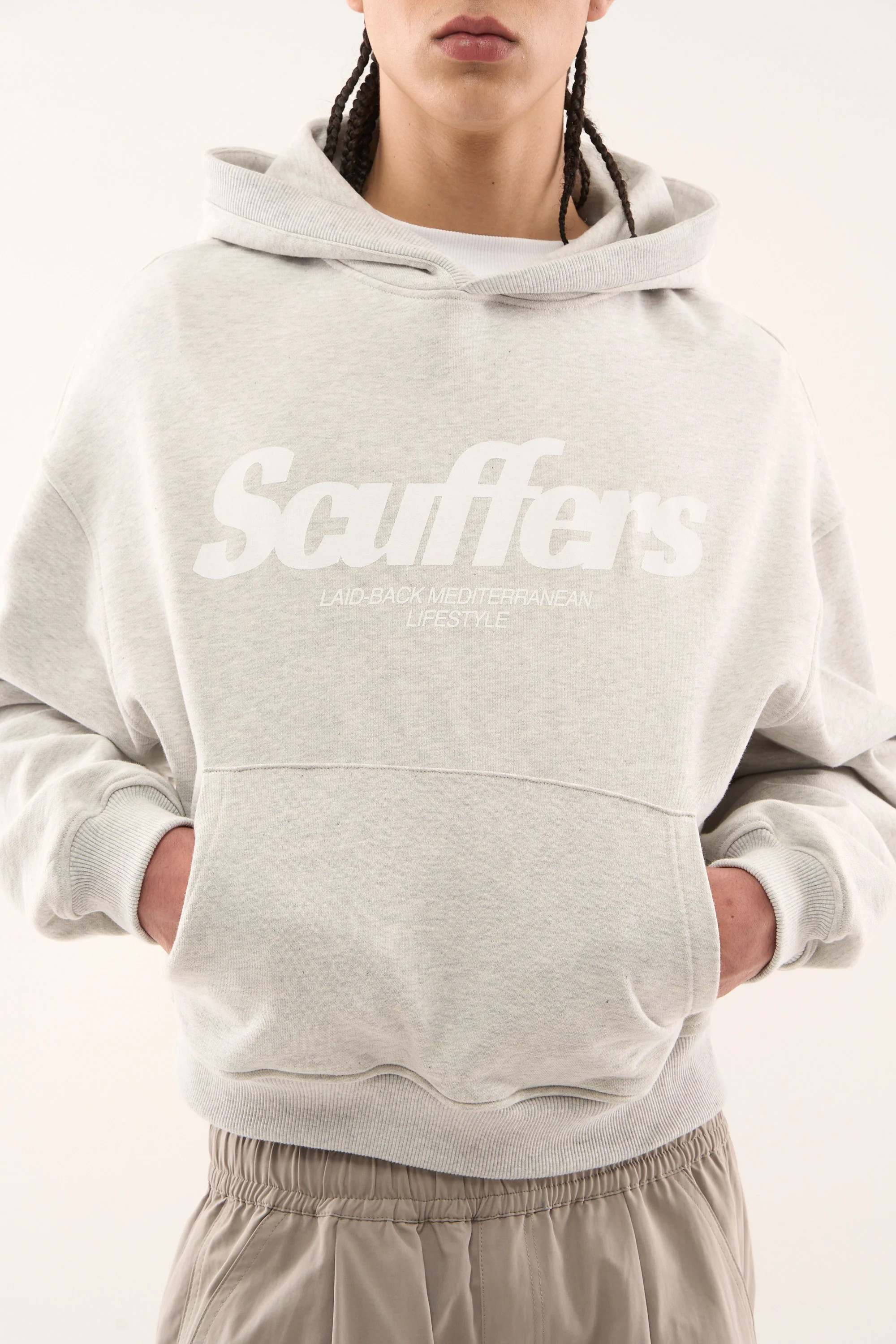 Pop Light Grey Hoodie - Image 6