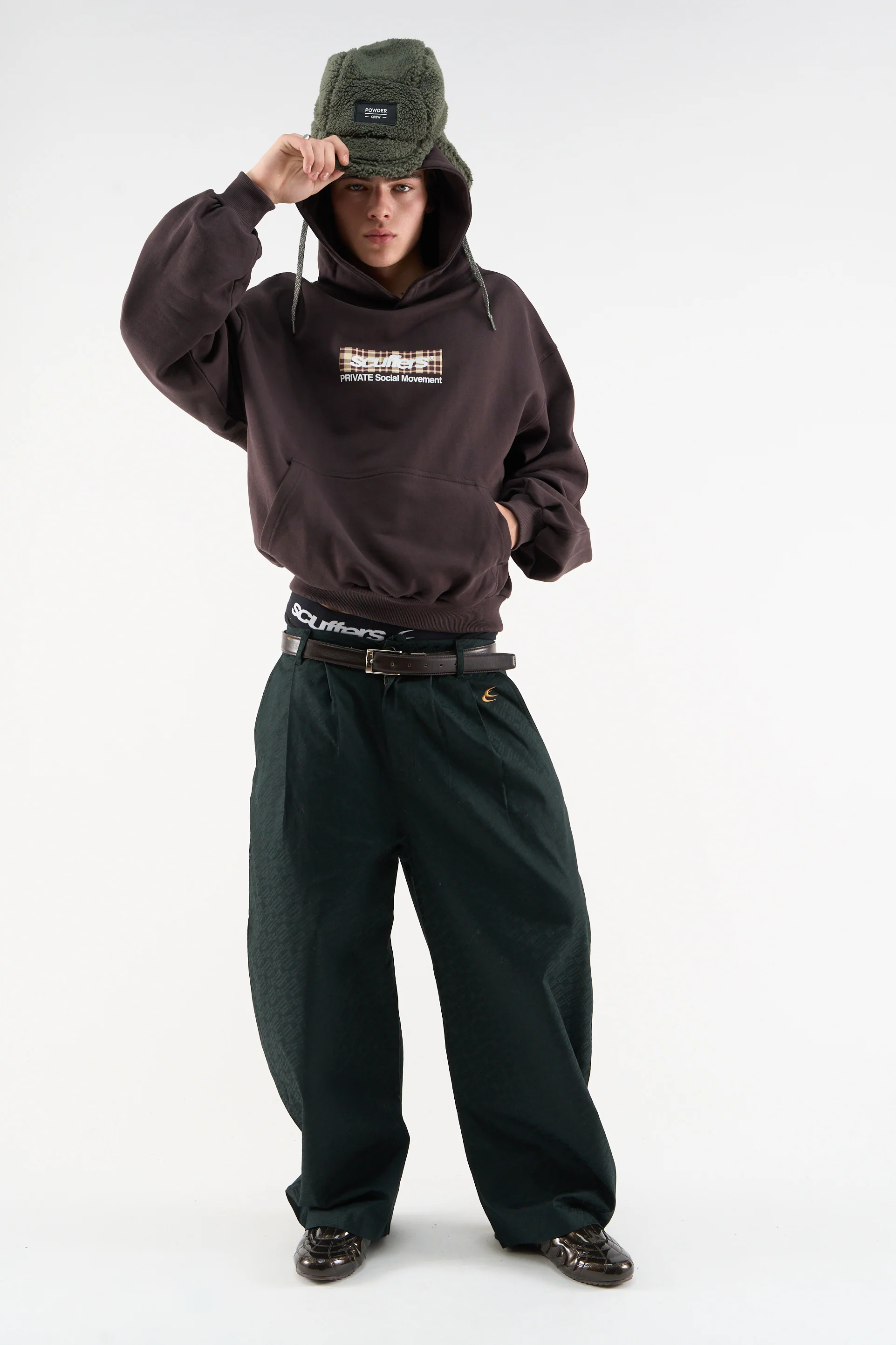 Private Brown Hoodie - Image 2