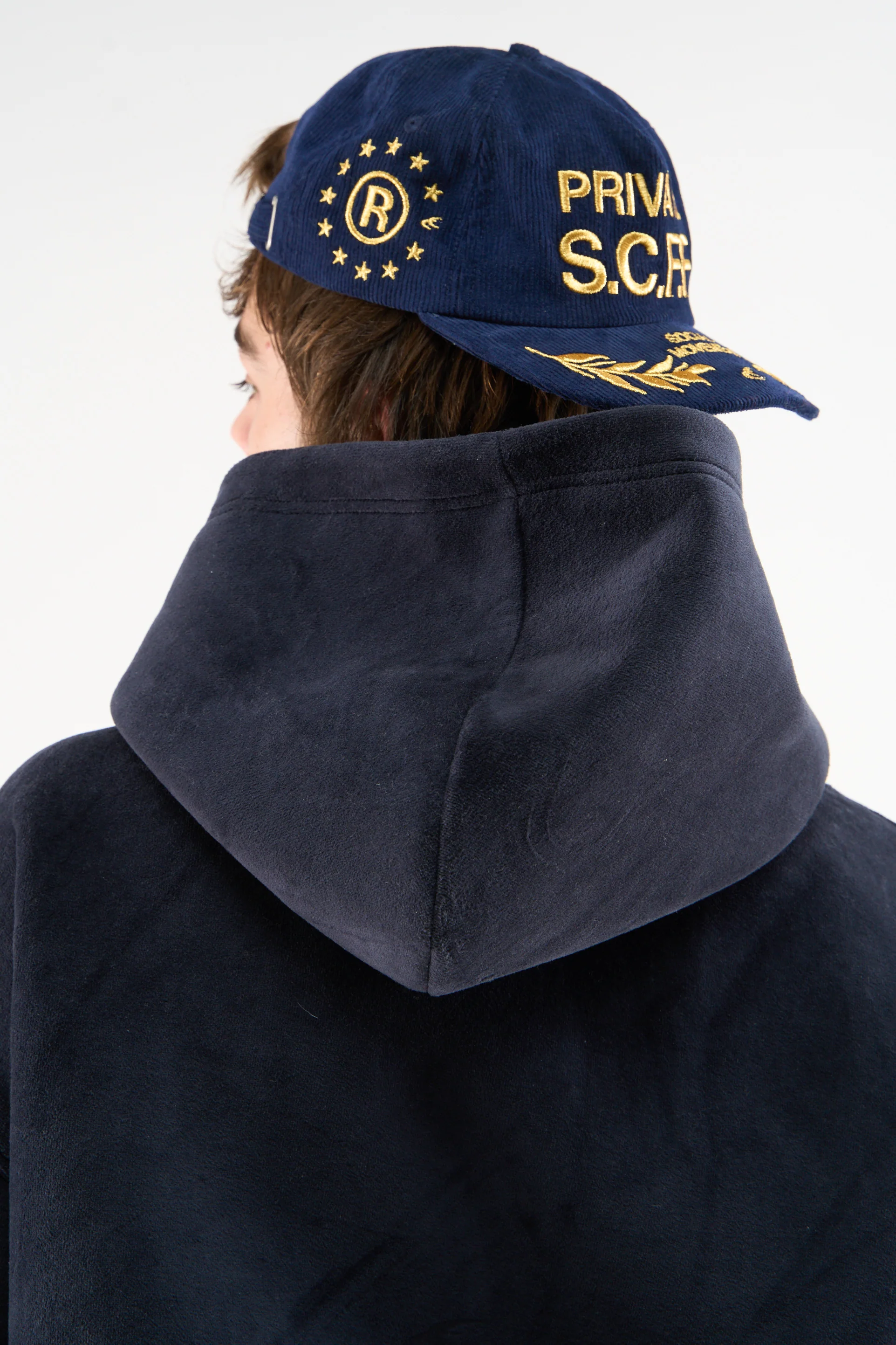 Private Navy Blue Cap - Image 4