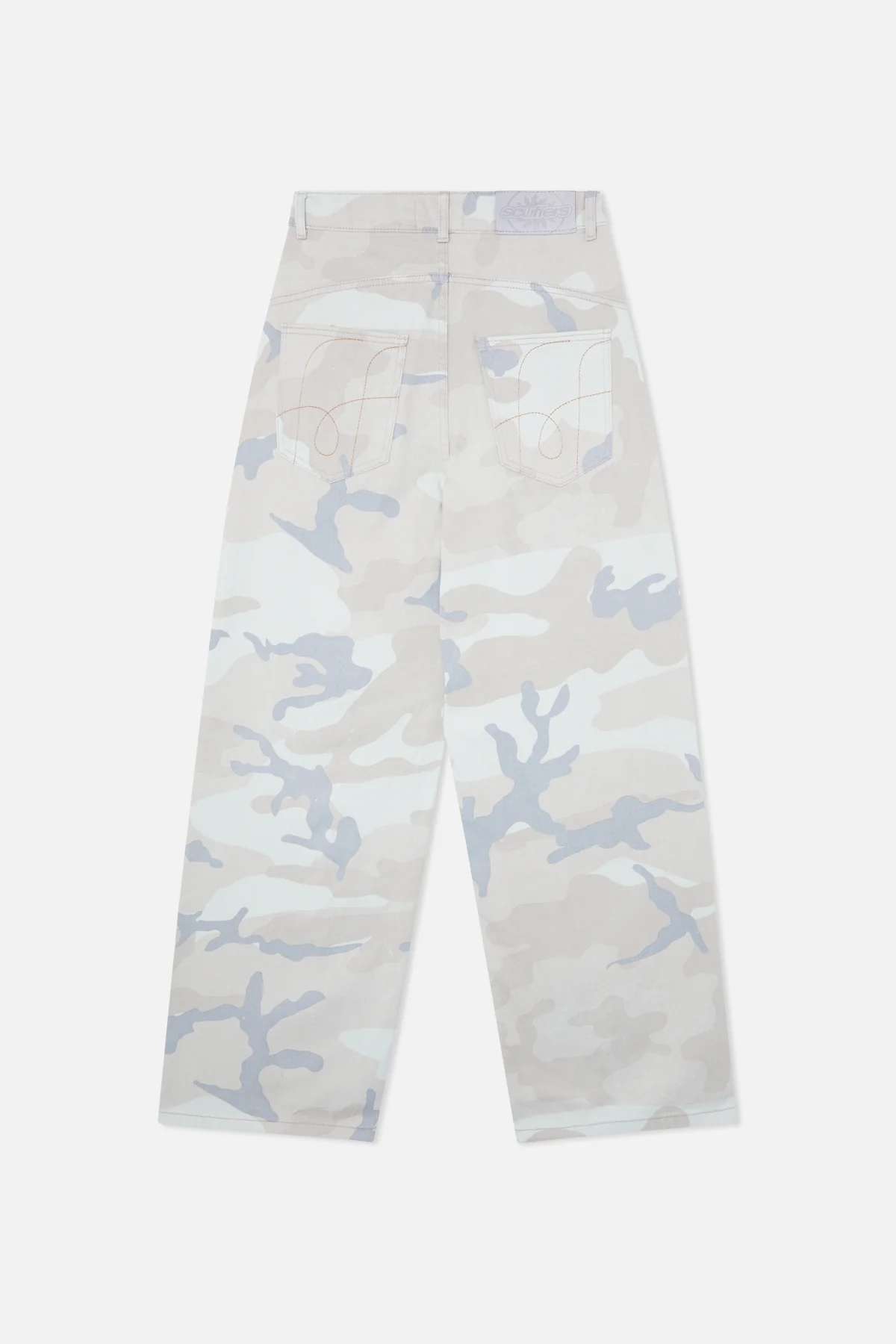 Radiant Light Blue Camo Pants - Image 3