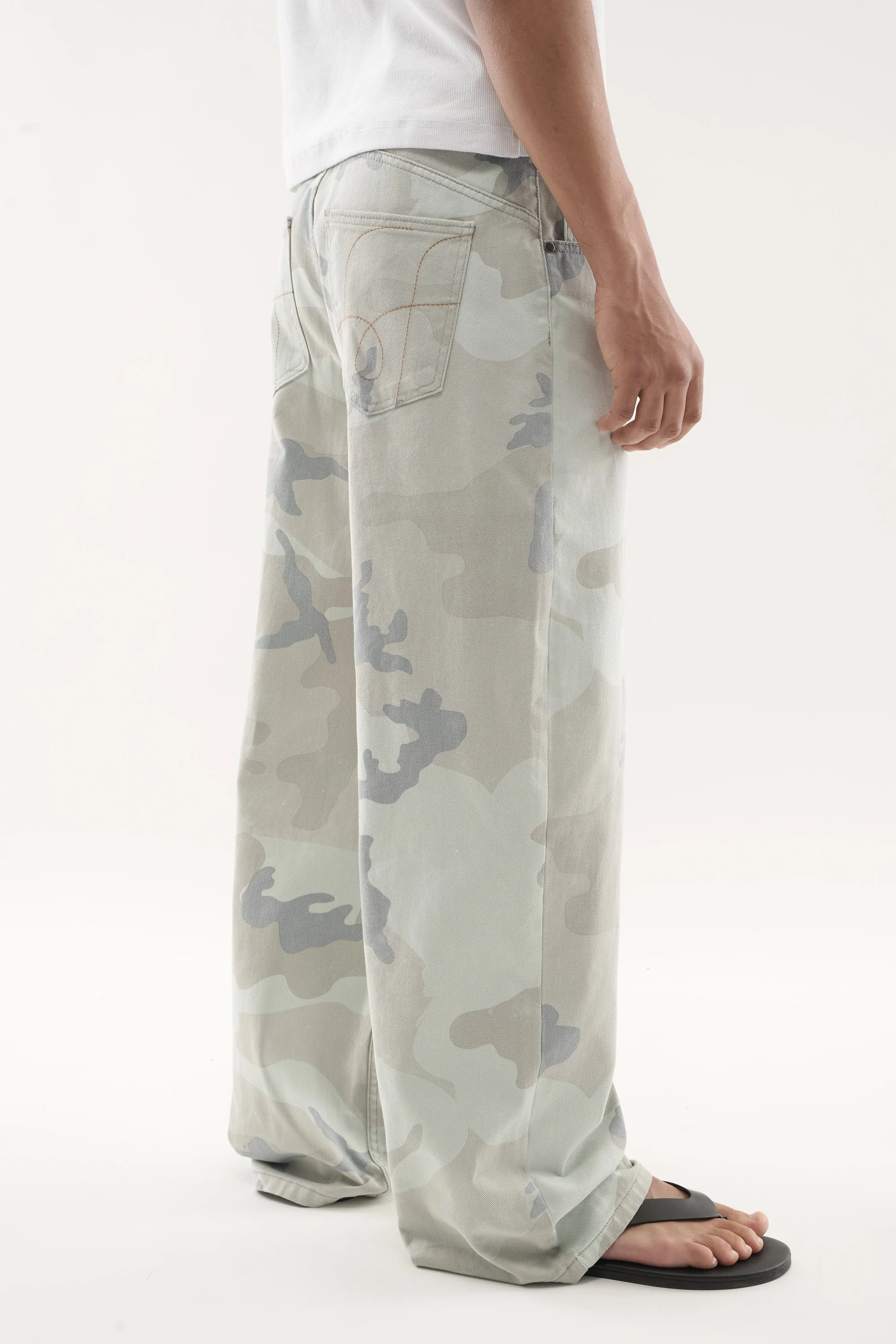 Radiant Light Blue Camo Pants - Image 6