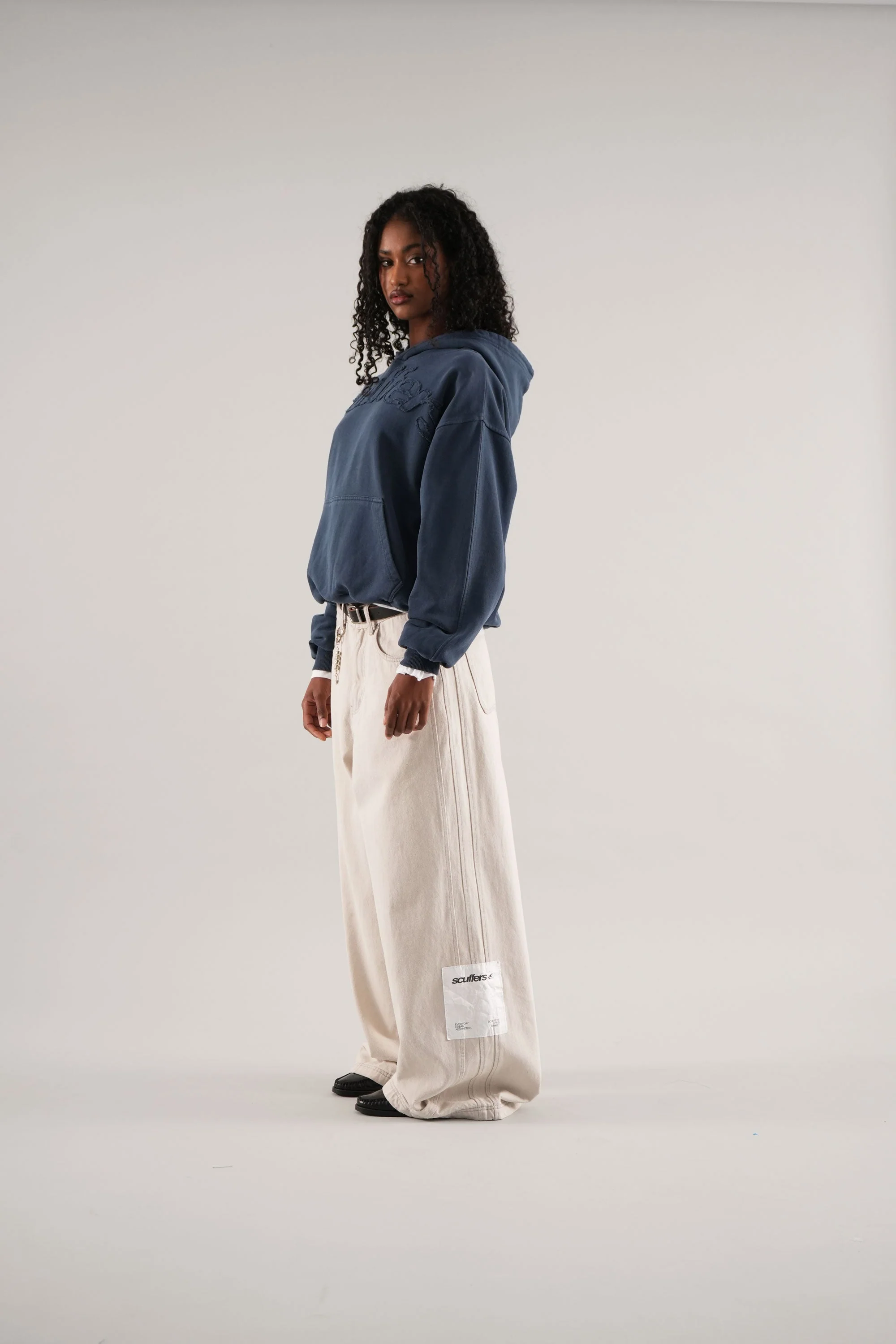 Raw Blue Hoodie - Image 8