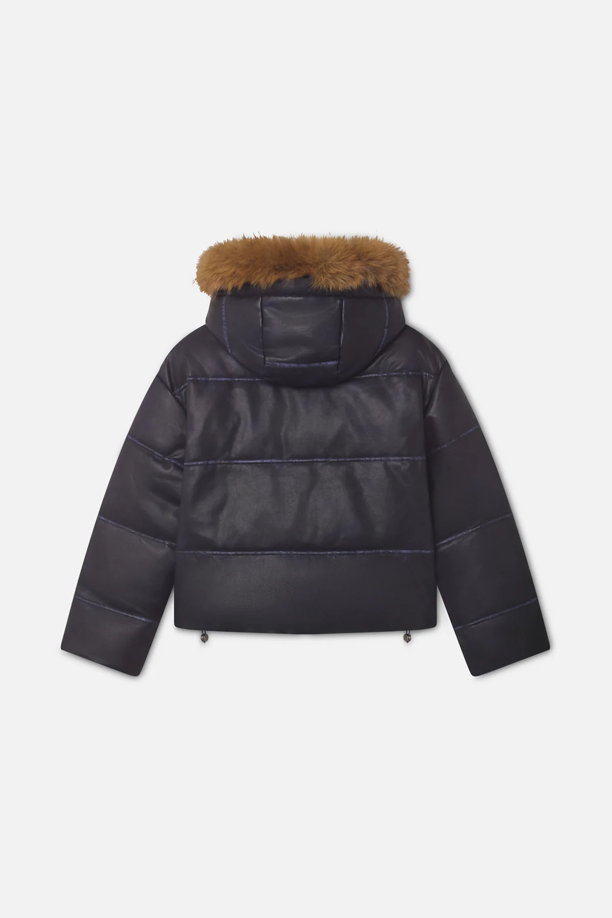 Raw Dark Puffer Jacket - Image 9