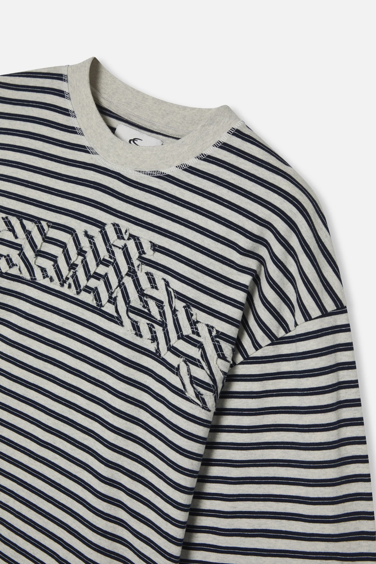 Raw Striped Navy Longsleeve - Image 6