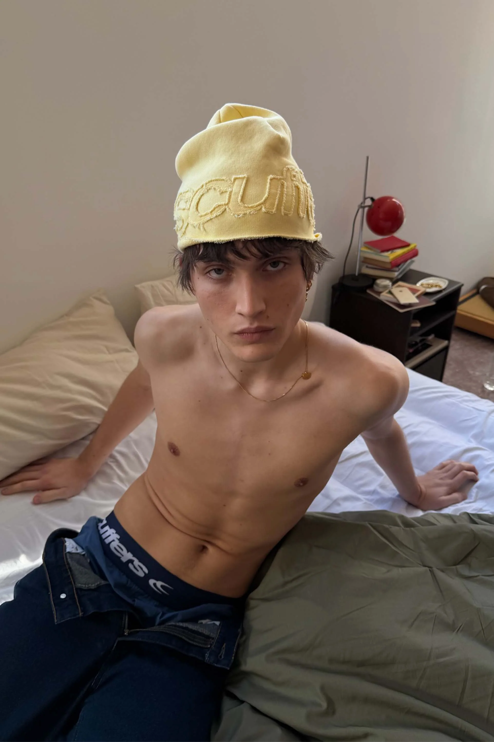 Raw Yellow Beanie - Image 4
