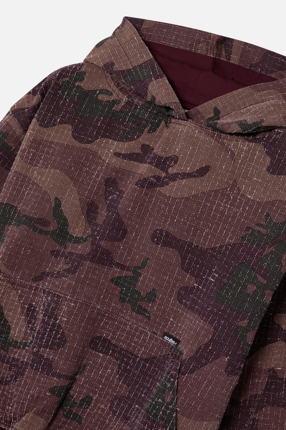 Ripstop Burgundy Hoodie - Image 7
