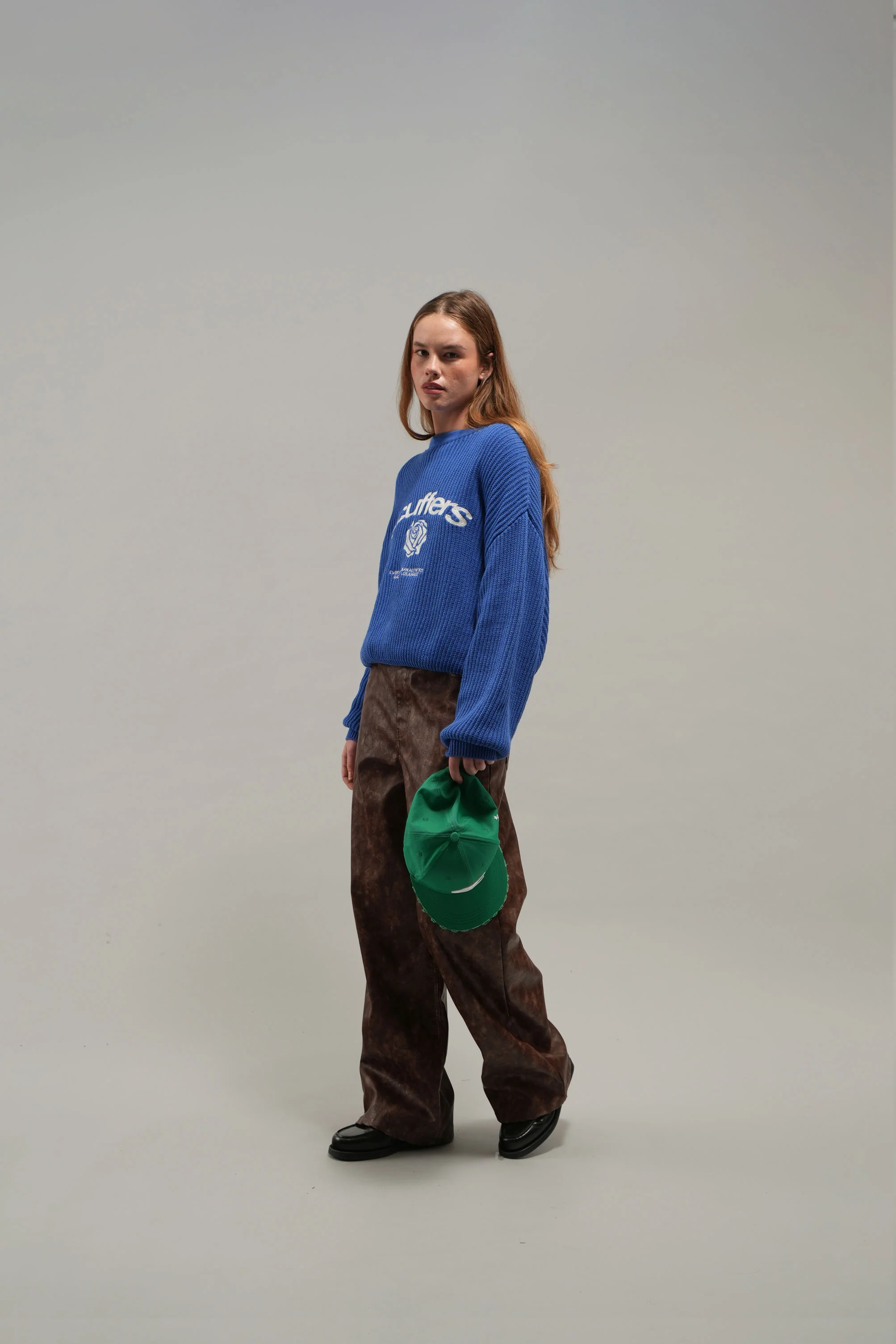 Rose Royal Blue Knit - Image 8