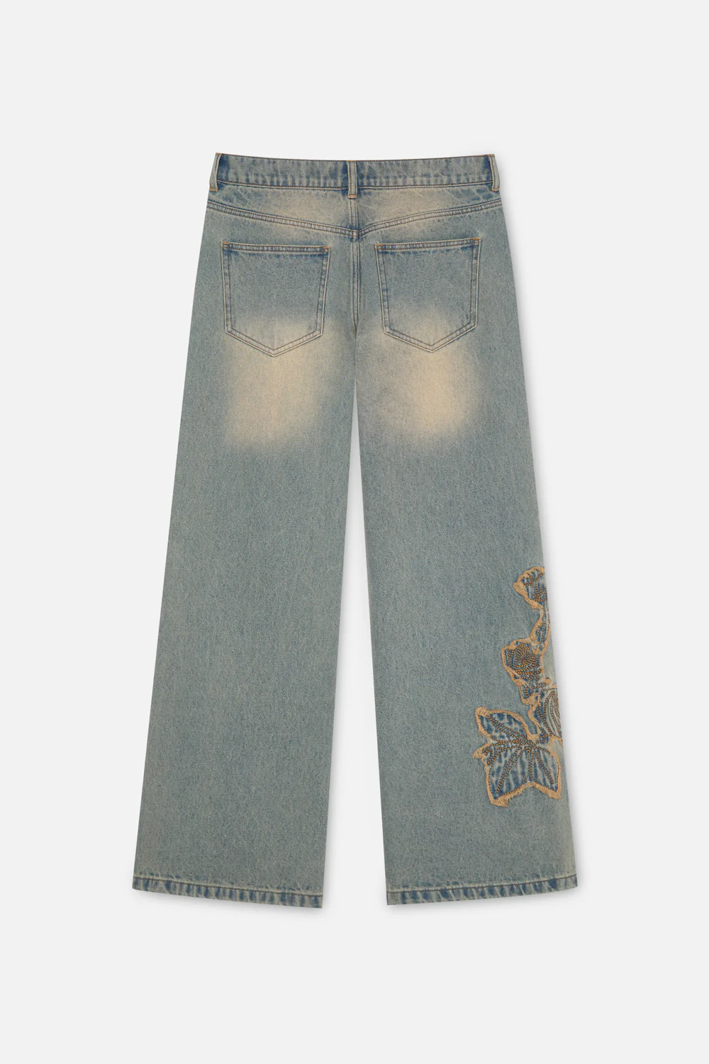 Rose Washed Blue Pants - Image 8