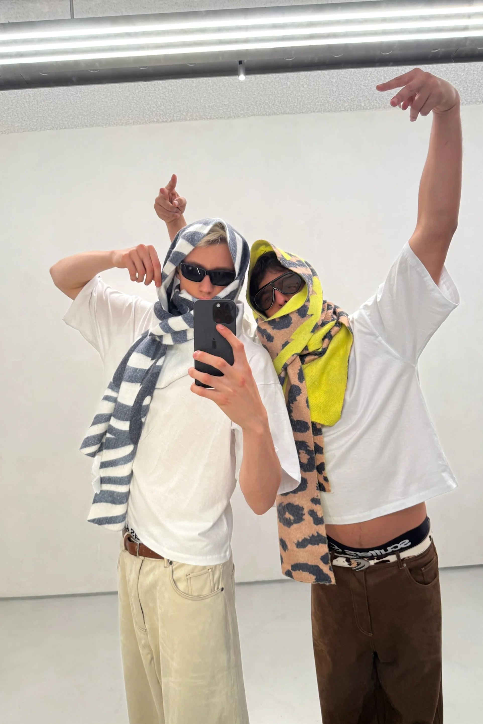 Safari Grey Scarf - Image 6