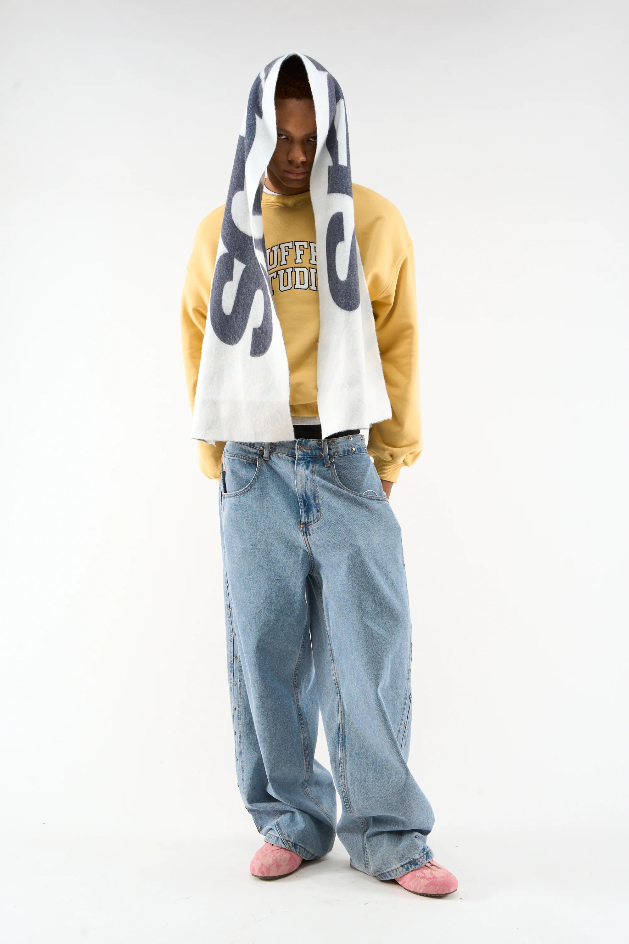 Safari Grey Scarf - Image 8