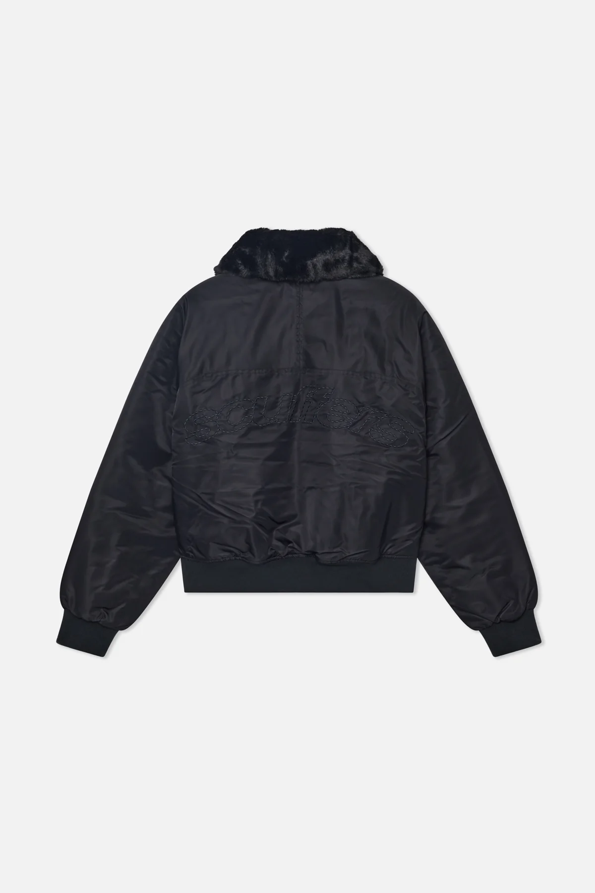SCFF Black Bomber Jacket - Image 3