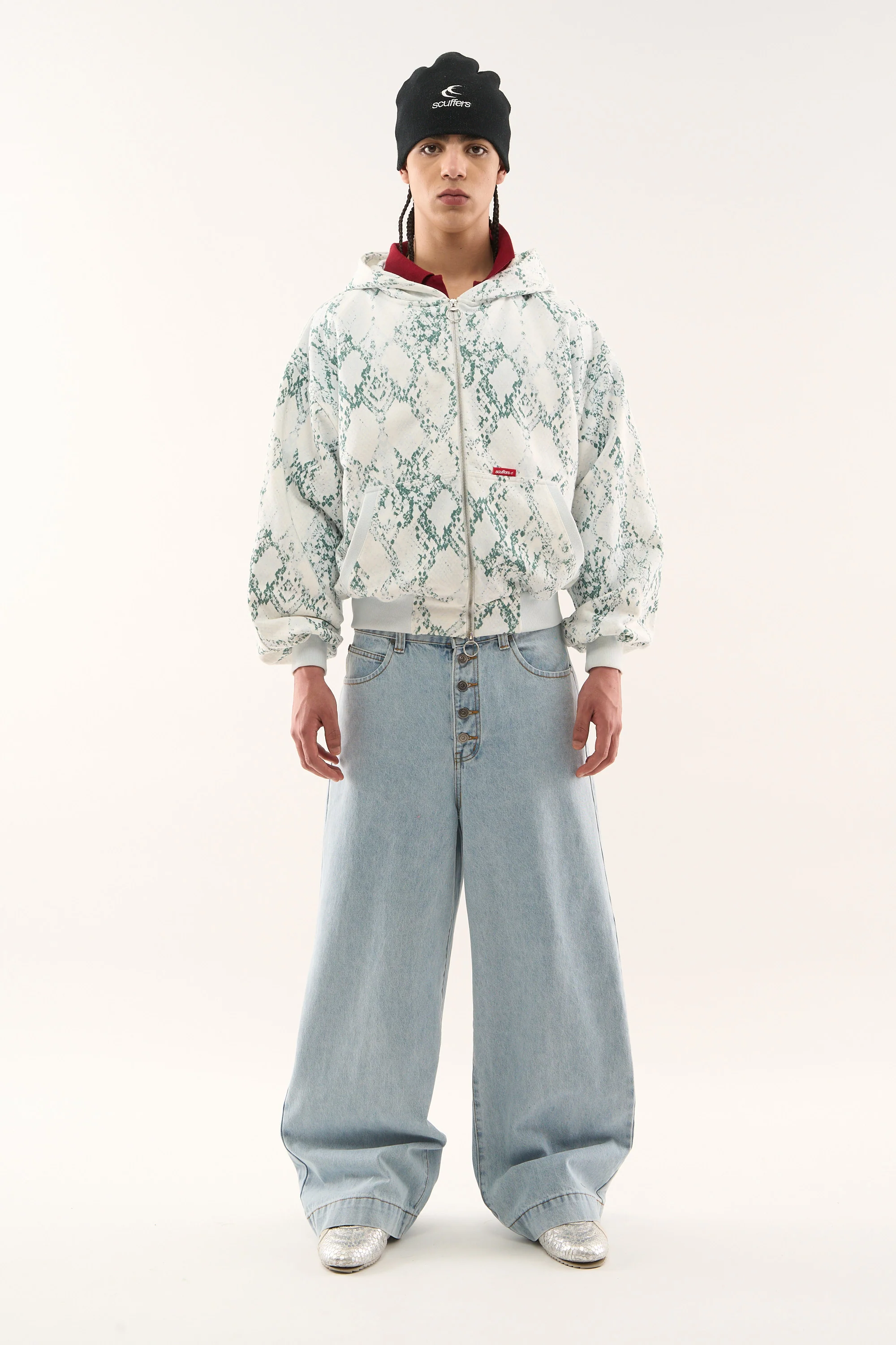 SCFF Blue Snake Zipper - Image 2