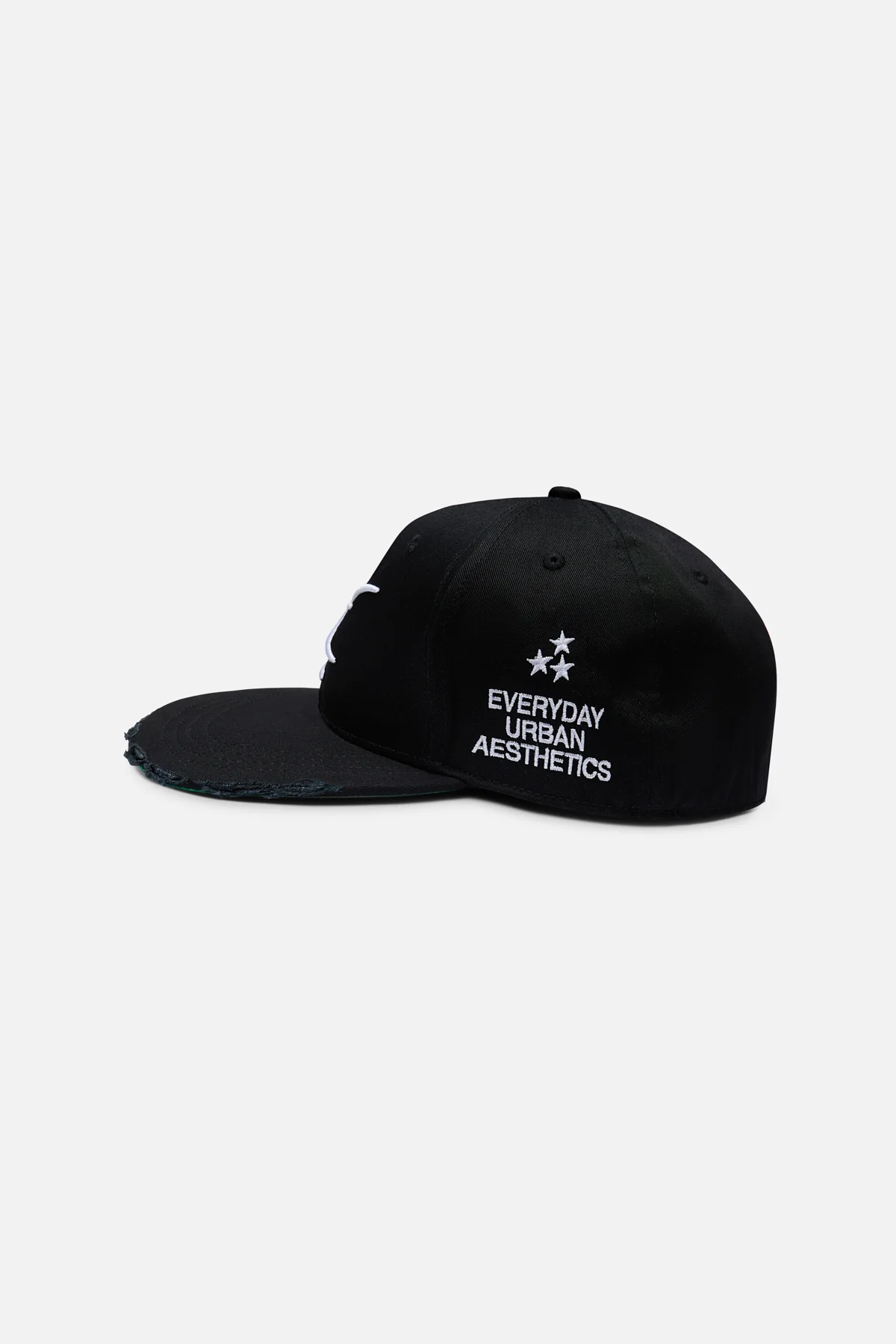 SCFF Fitted Black Cap - Image 3