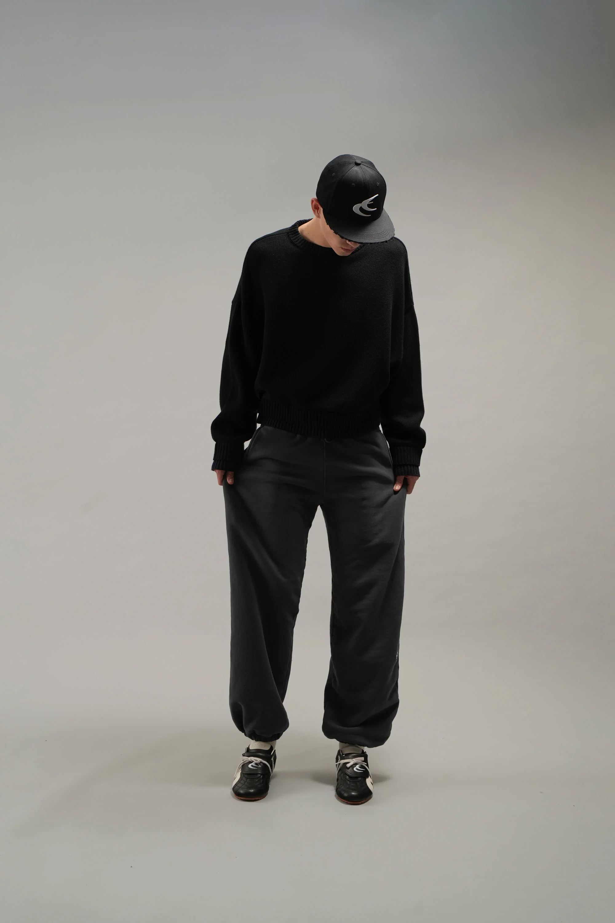 SCFF Fitted Black Cap - Image 4