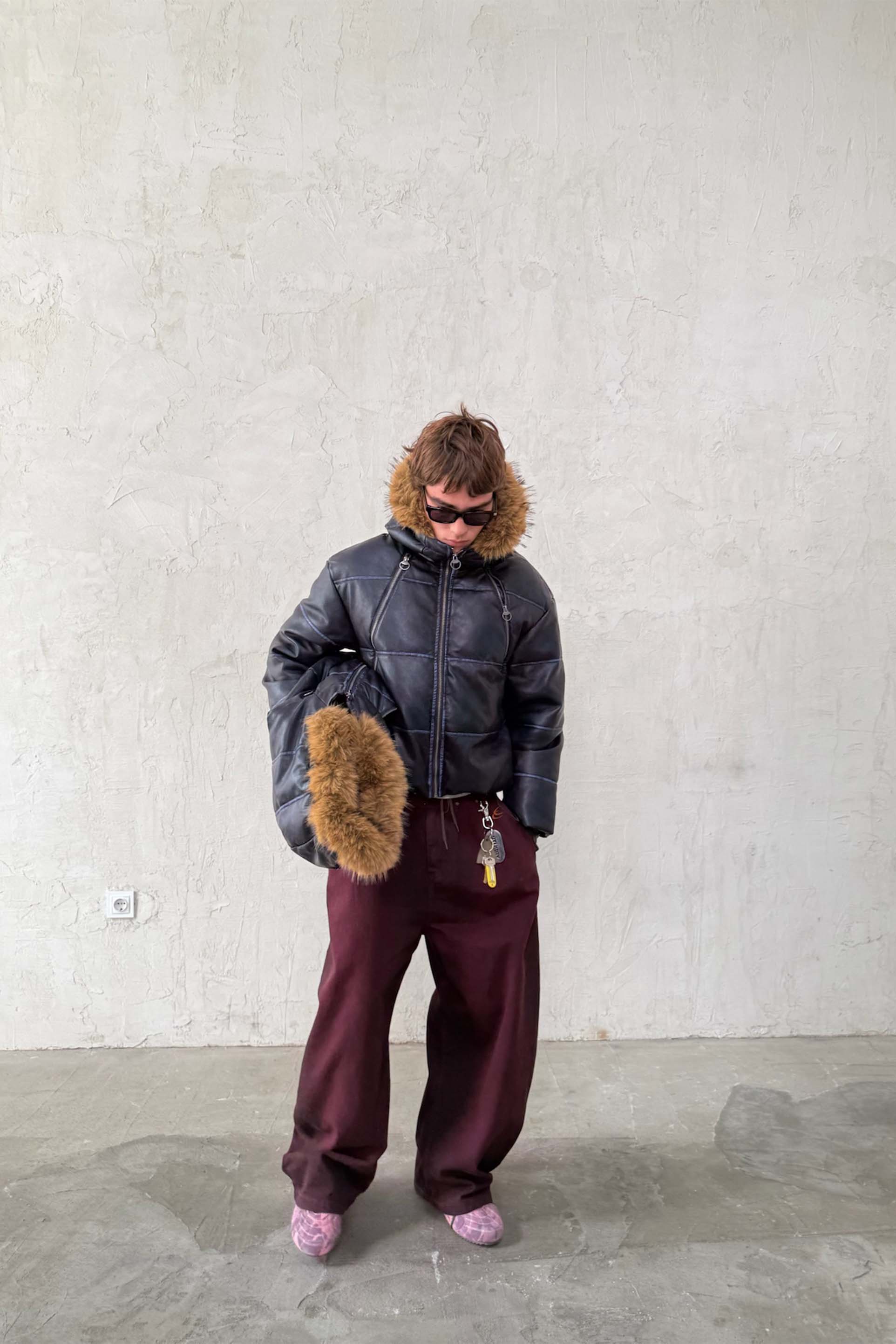 Shell Burgundy Pants - Image 8