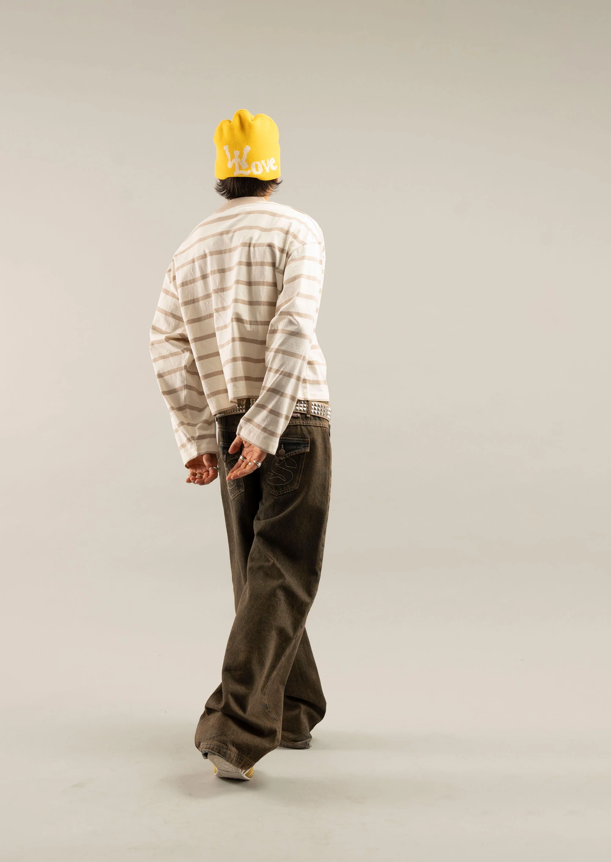 Shield Brown Striped Longsleeve - Image 4
