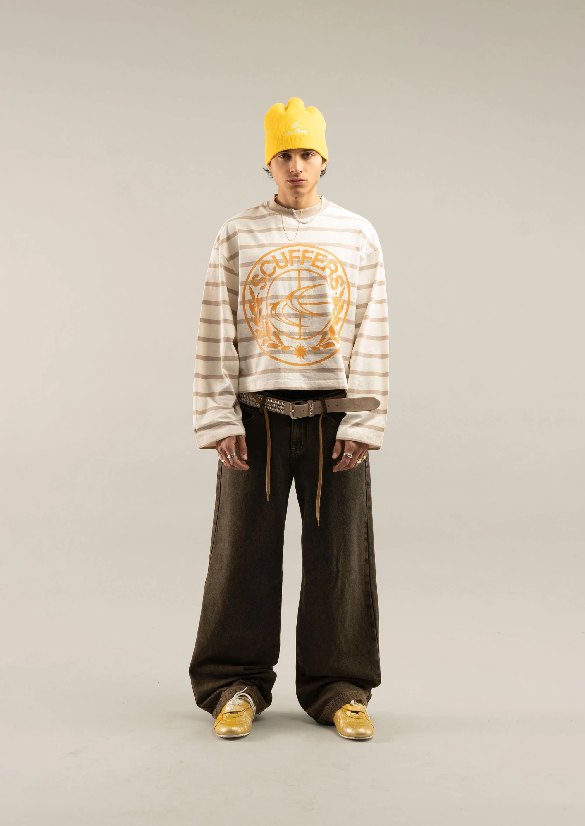 Shield Brown Striped Longsleeve - Image 5