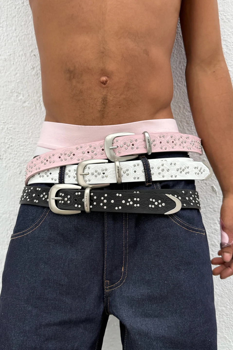 Shinning Light Pink Belt - Image 5
