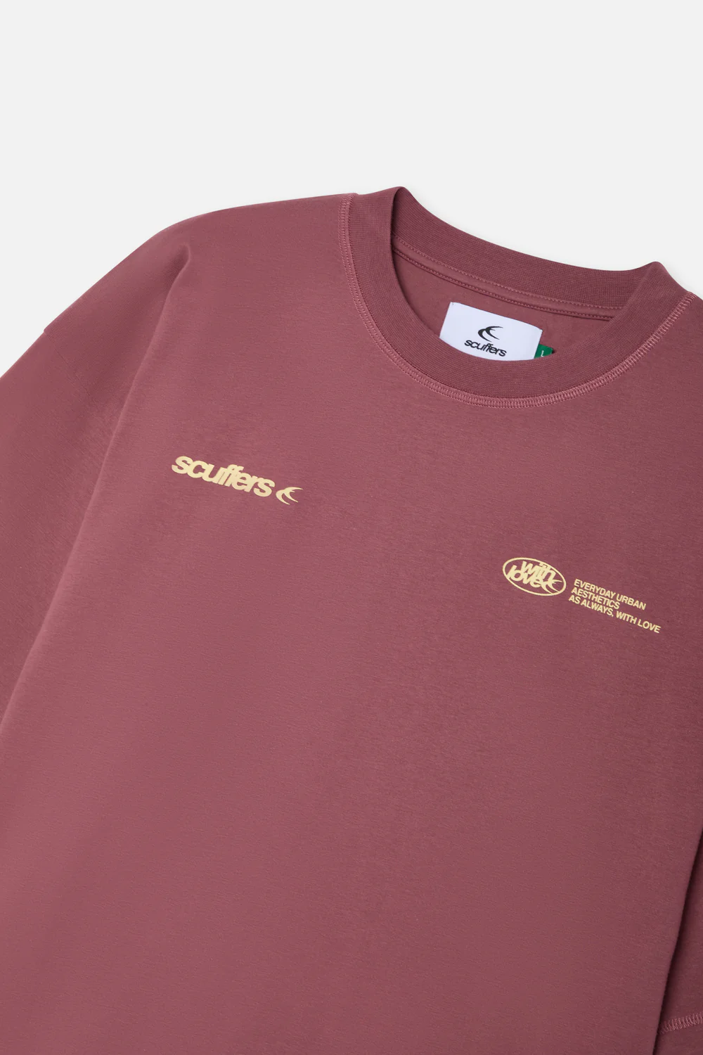 Sign Burgundy T-shirt - Image 3