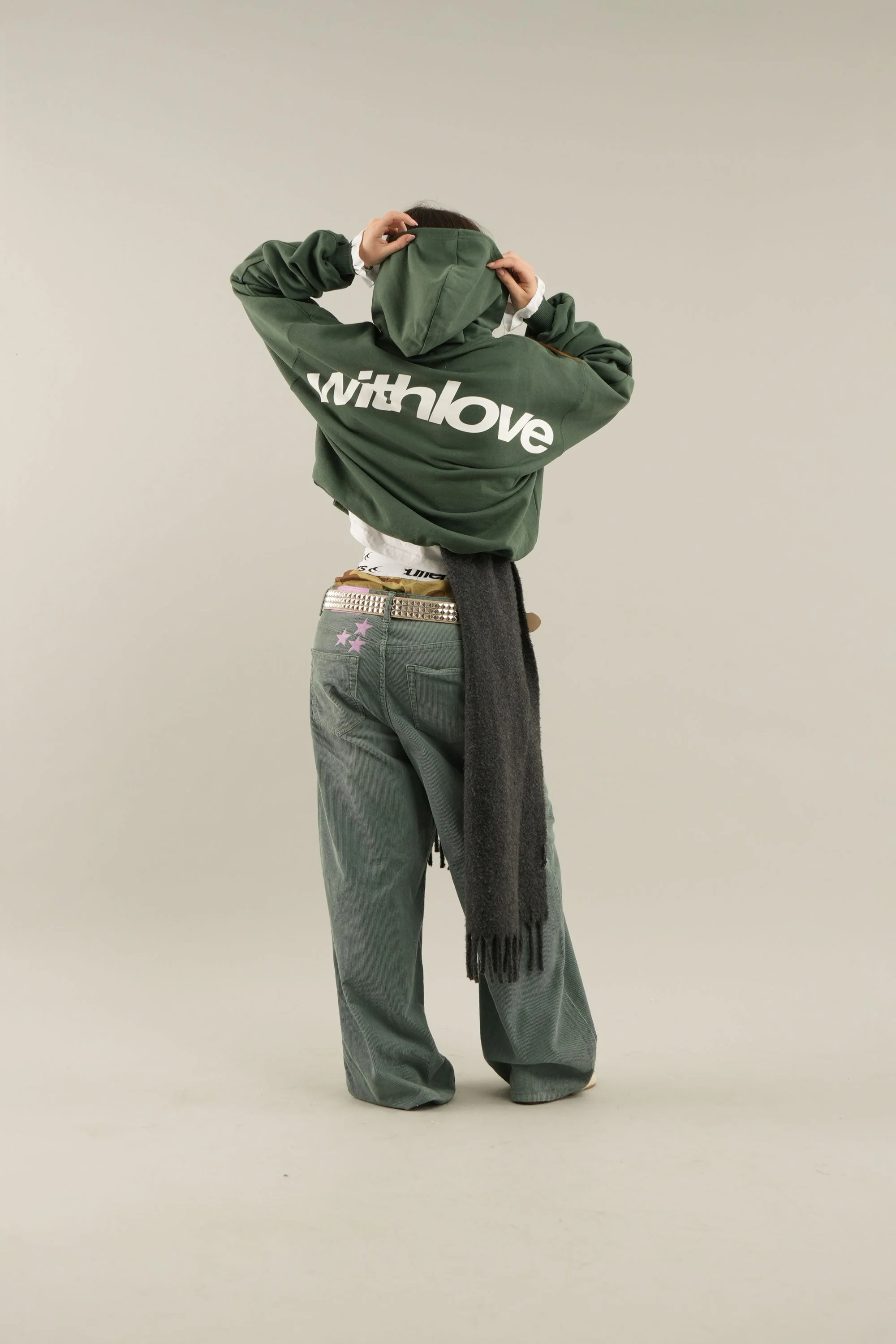 Sign Green Hoodie - Image 11