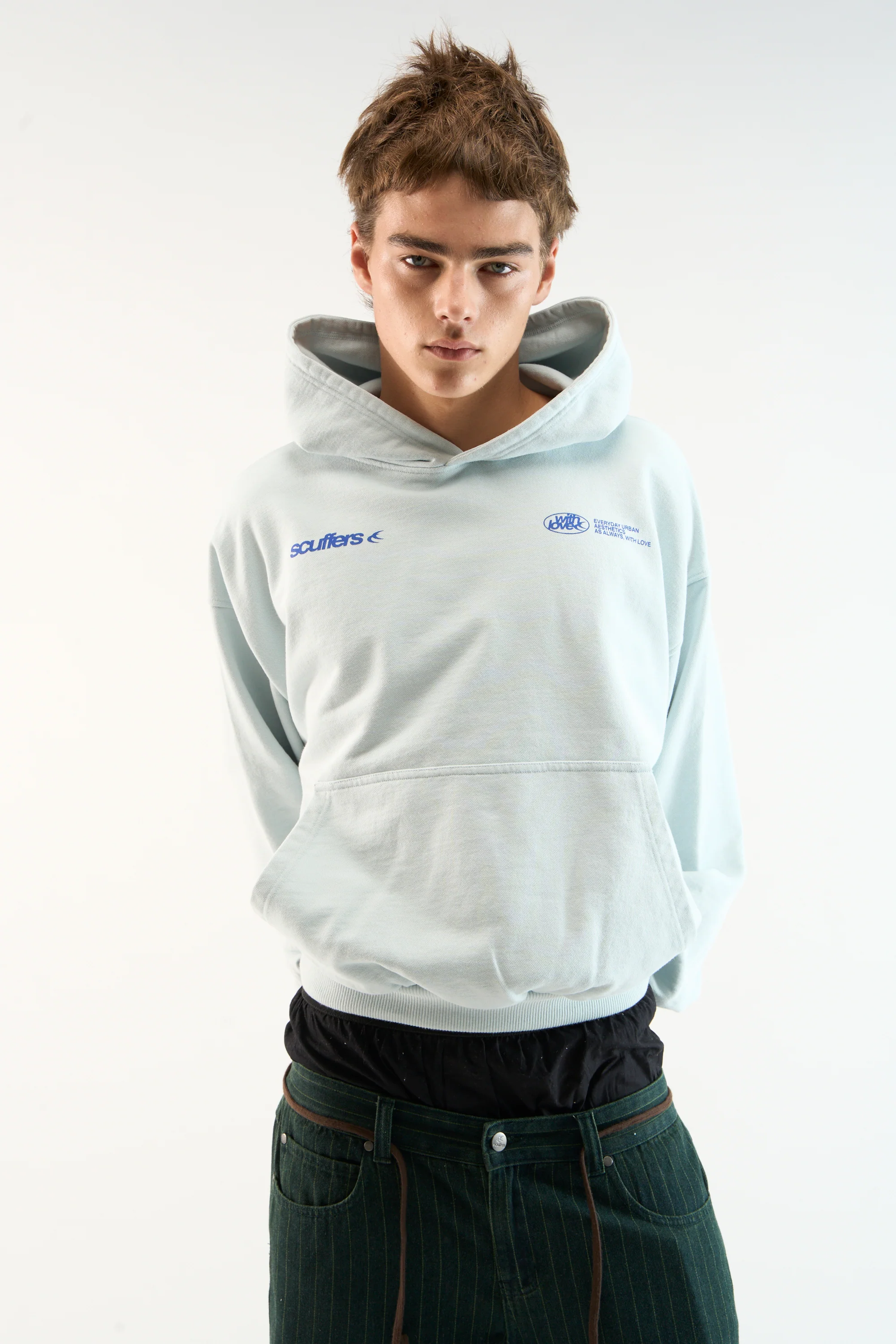 Sign Light Blue Hoodie - Image 2
