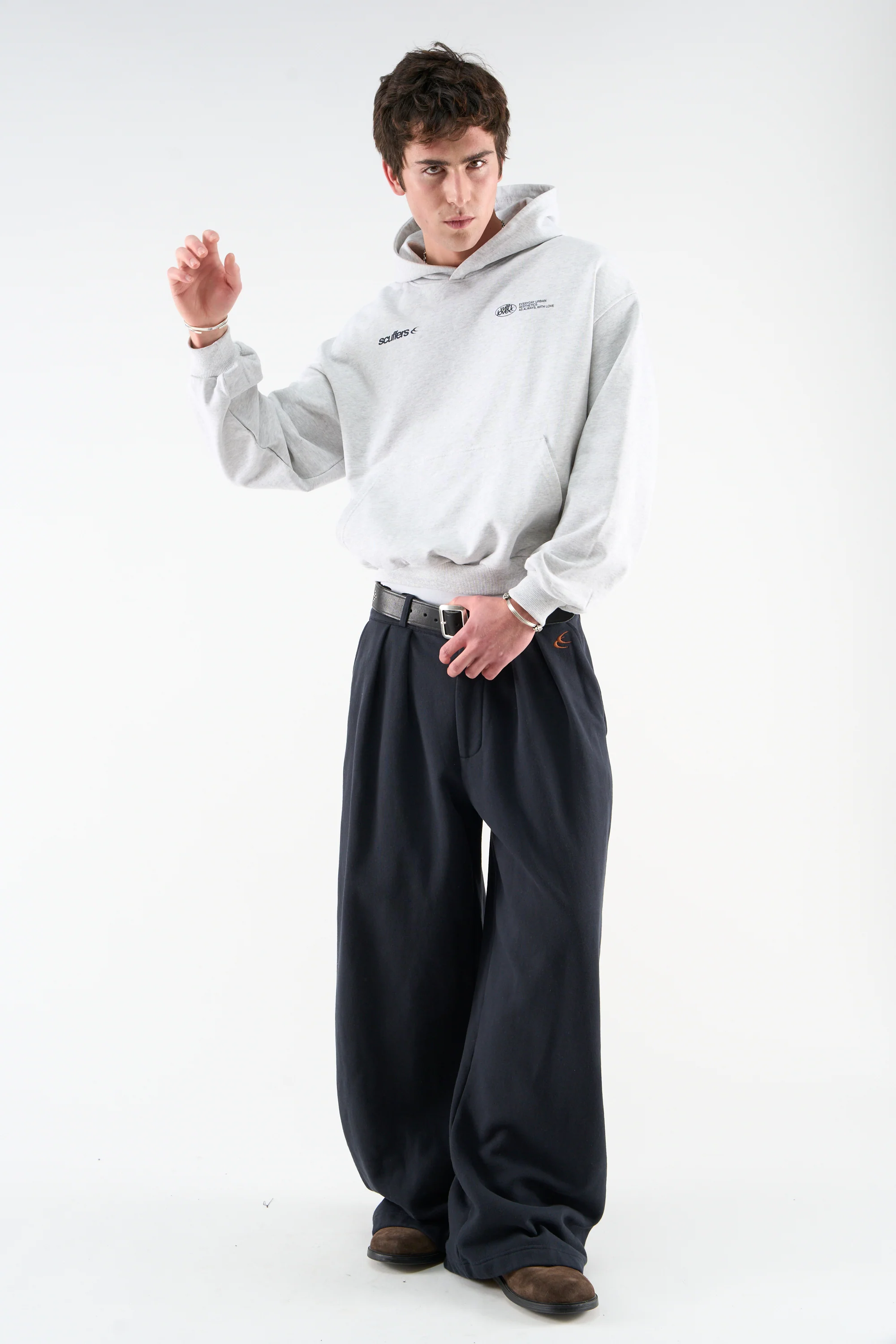 Sign Light Grey Hoodie - Image 6