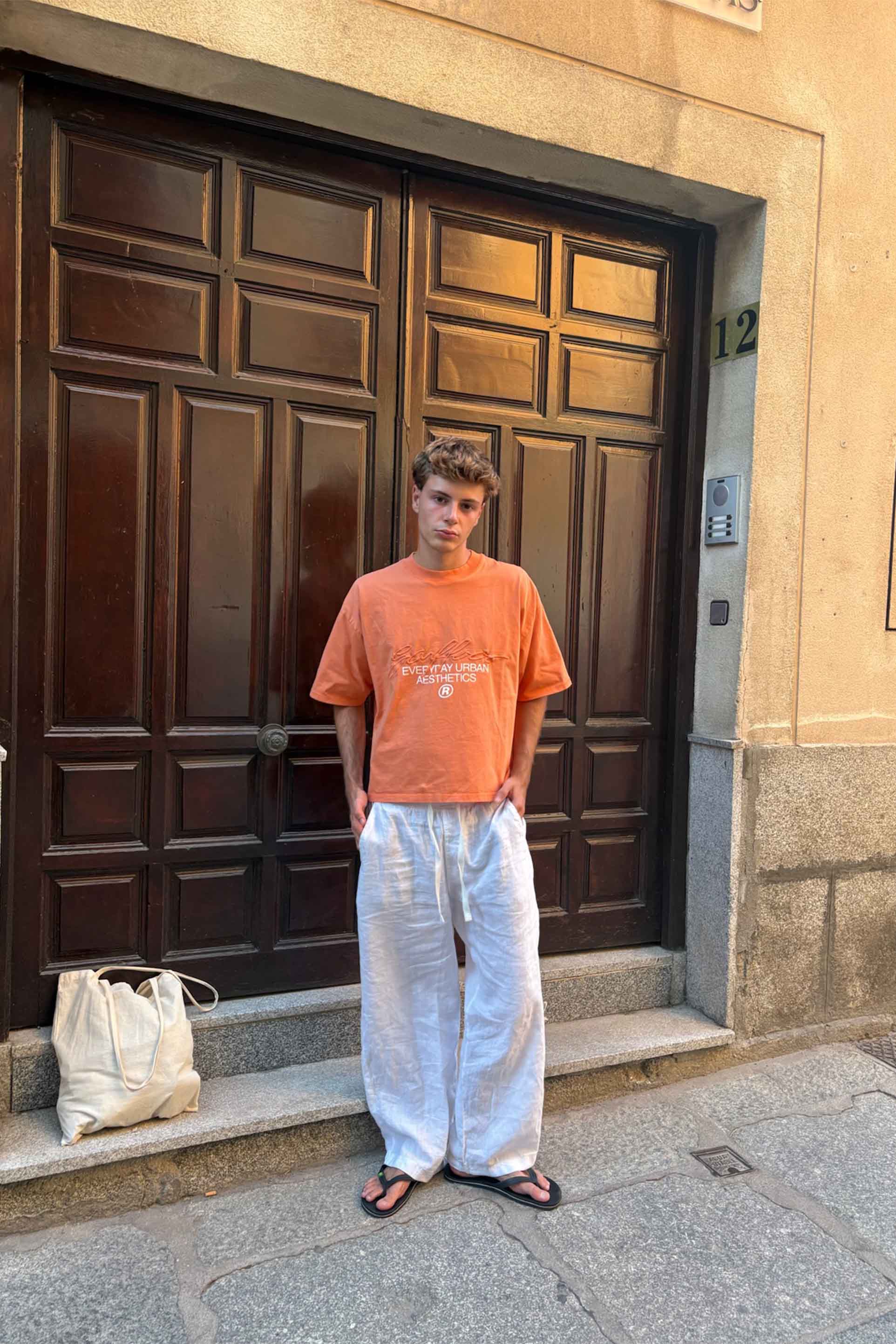 New Signature Orange T-Shirt - Image 6