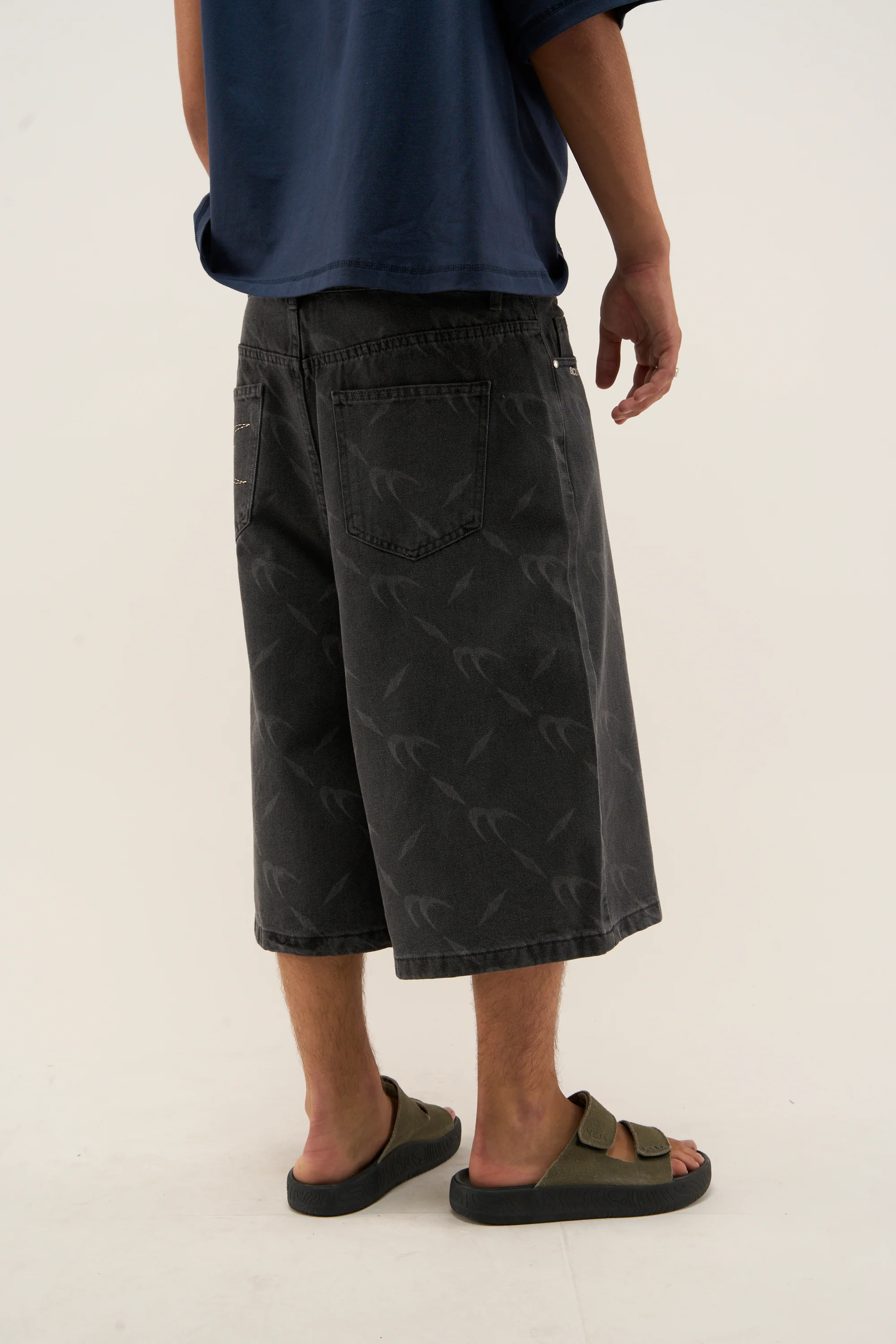 Silver Dark Jorts - Image 4