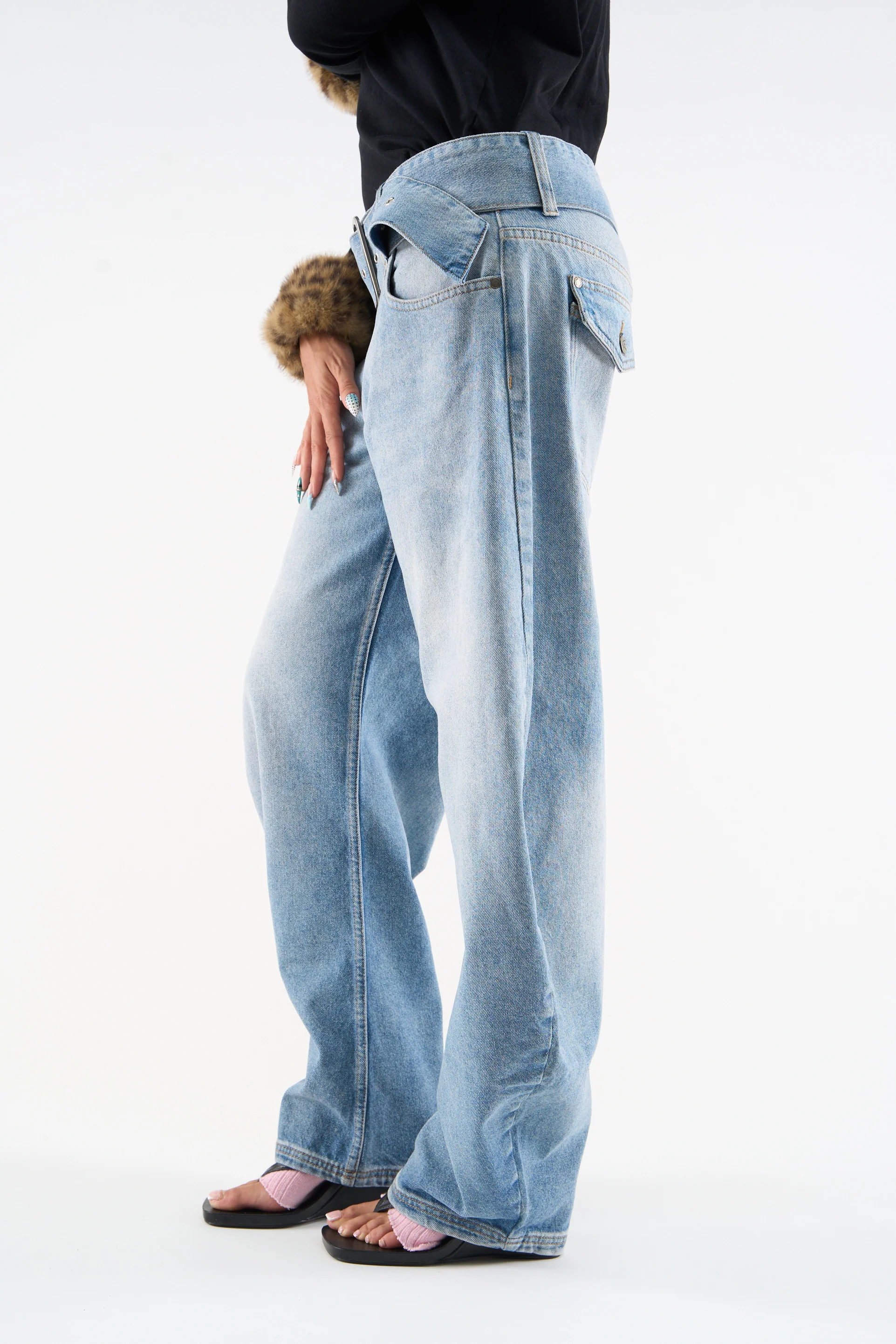 Silvon Blue Pants - Image 4