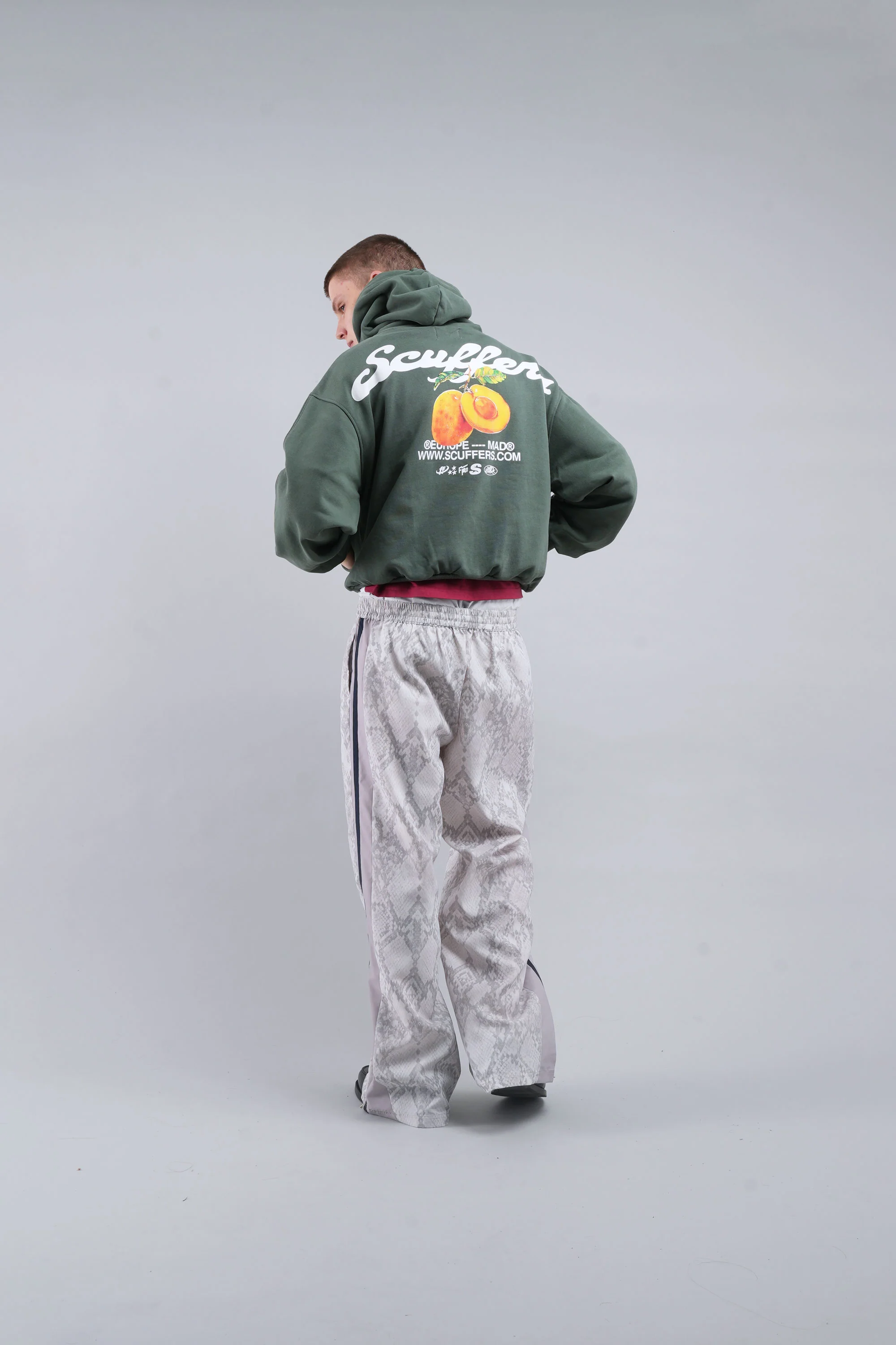 Snake Light Grey Tech Pants - Image 8