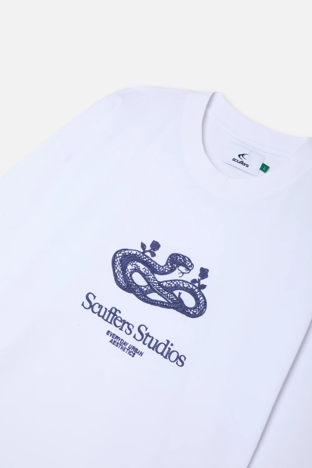 Snake White T-Shirt - Image 5