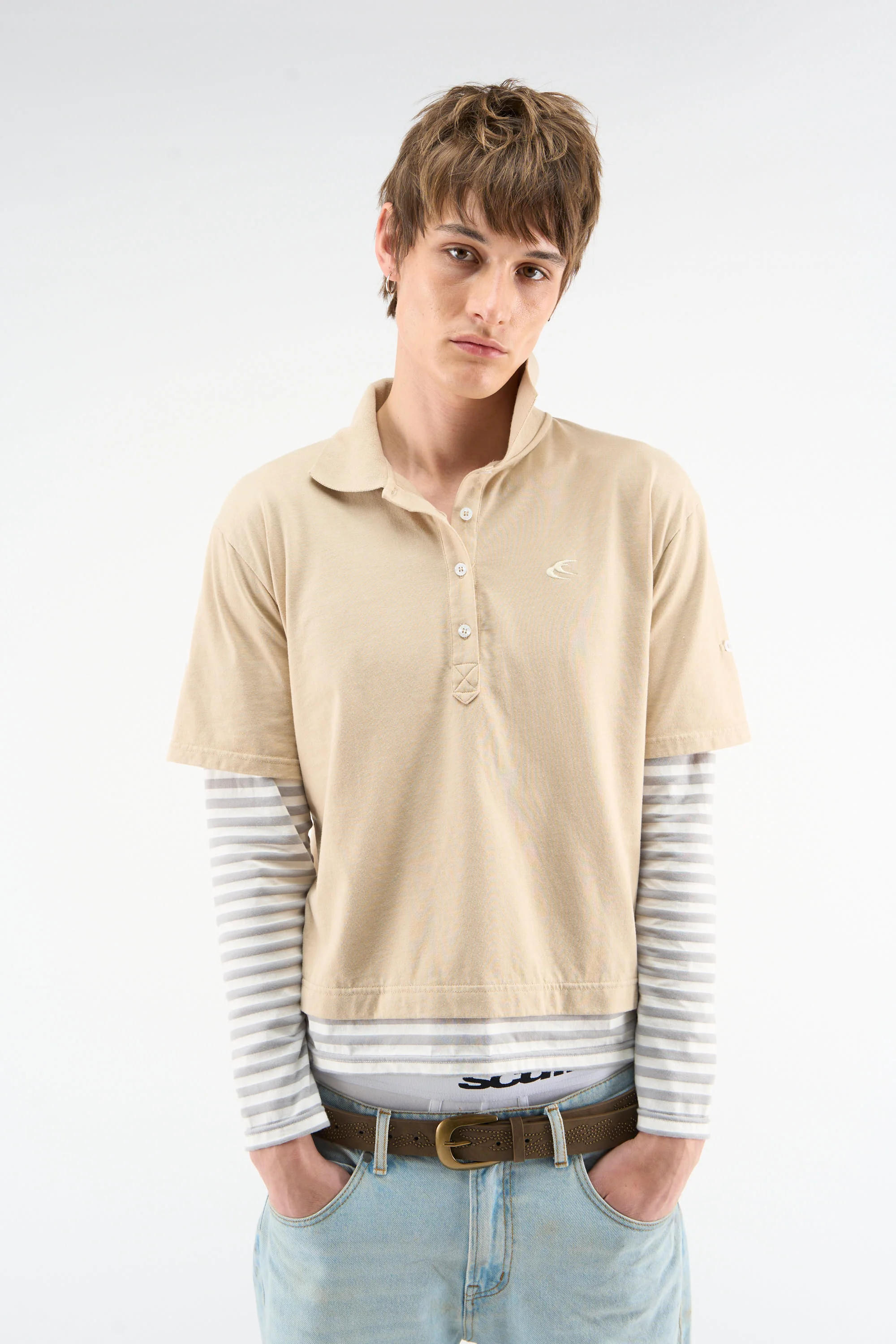 Somewhere Yellow Polo