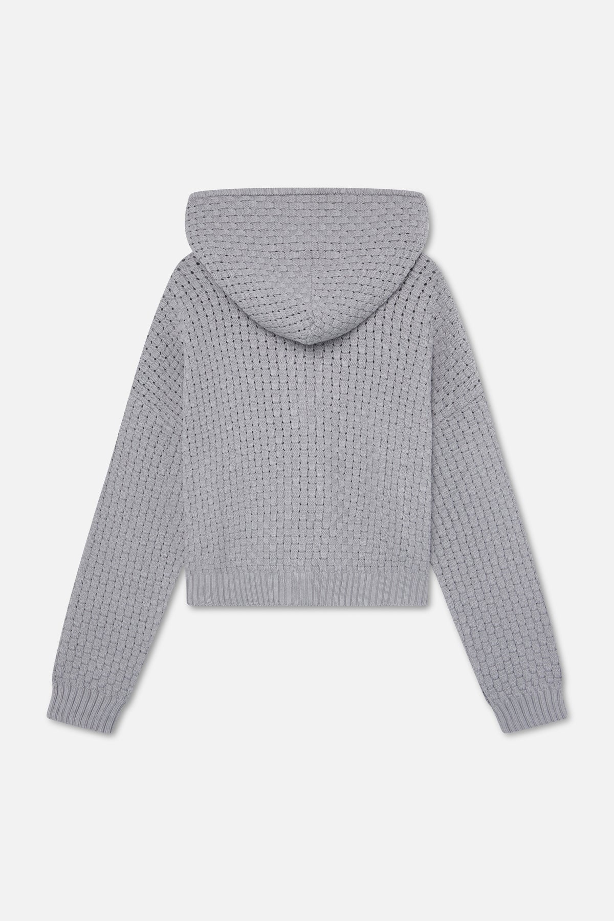 South Europe Light Grey Knit Zipper - Image 7