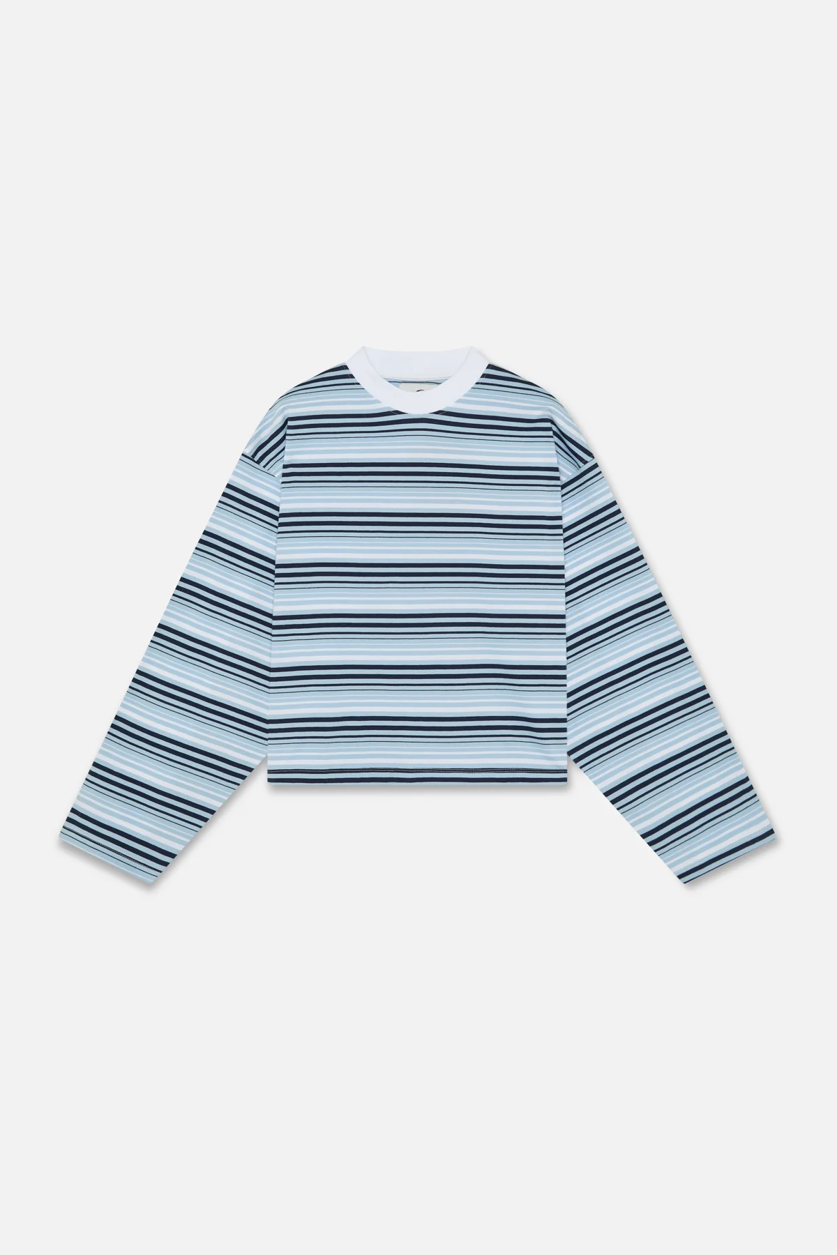 Sport Tech Navy Striped Longsleeve - Image 5