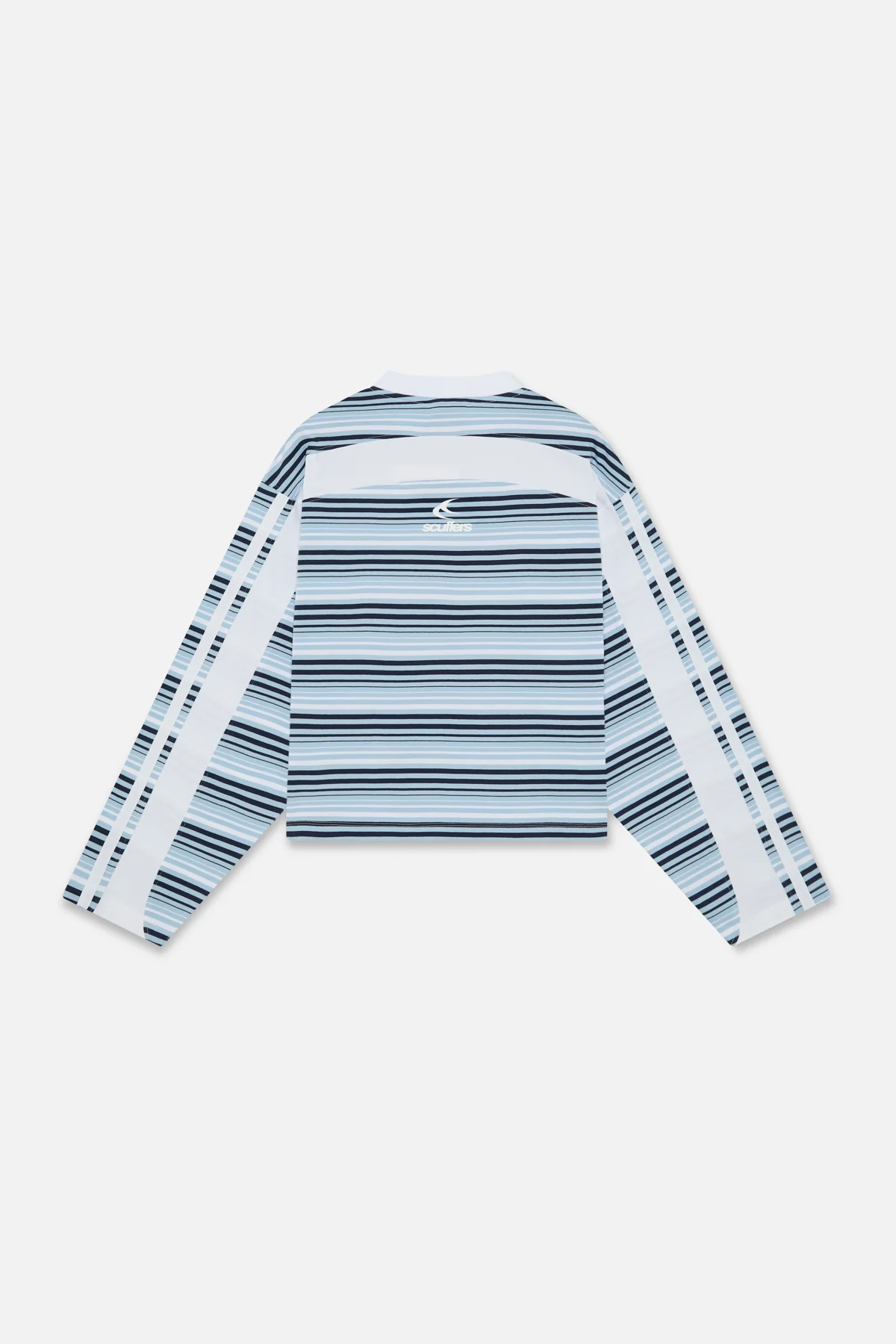 Sport Tech Navy Striped Longsleeve - Image 6