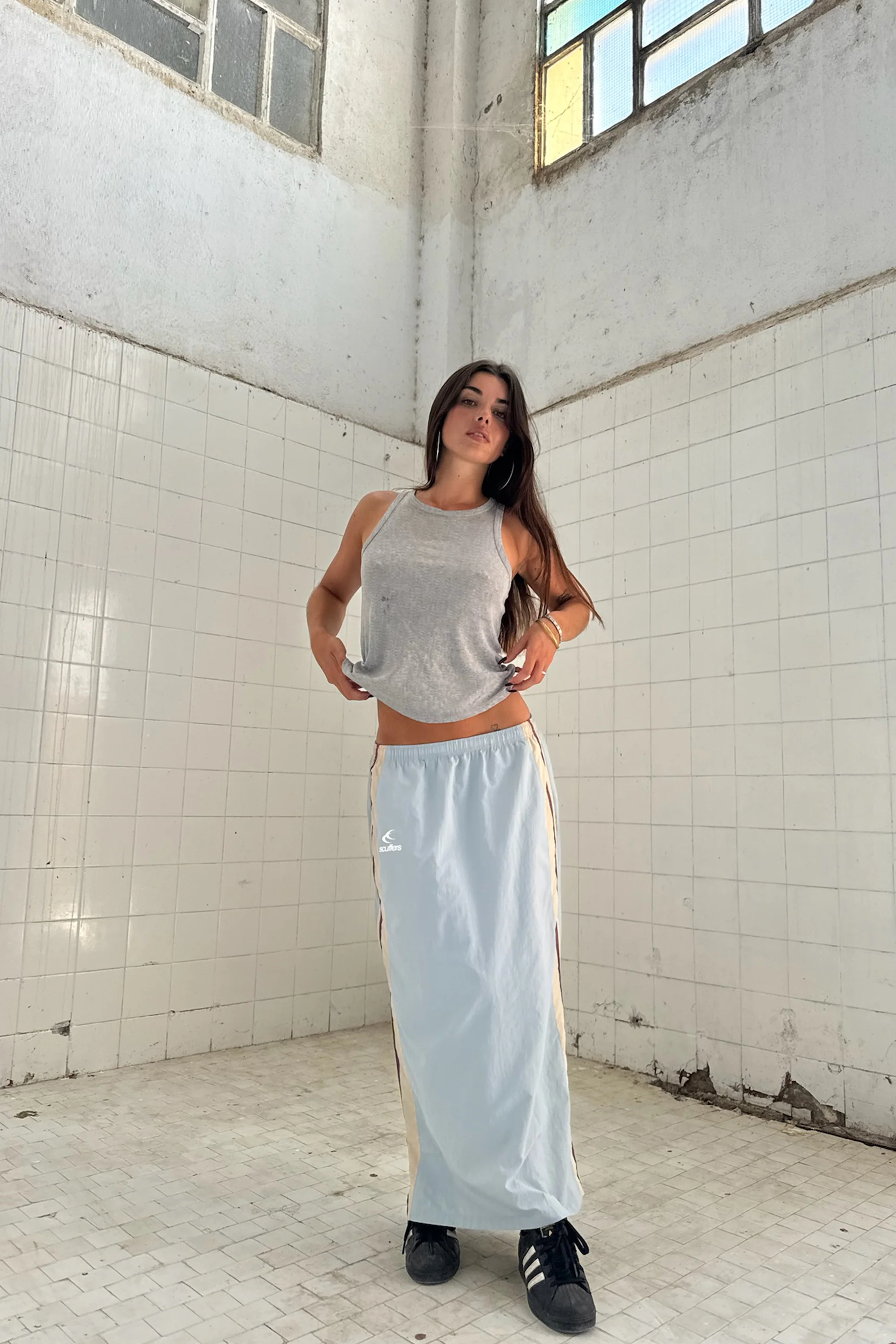 Sports Tech Blue Skirt - Image 2