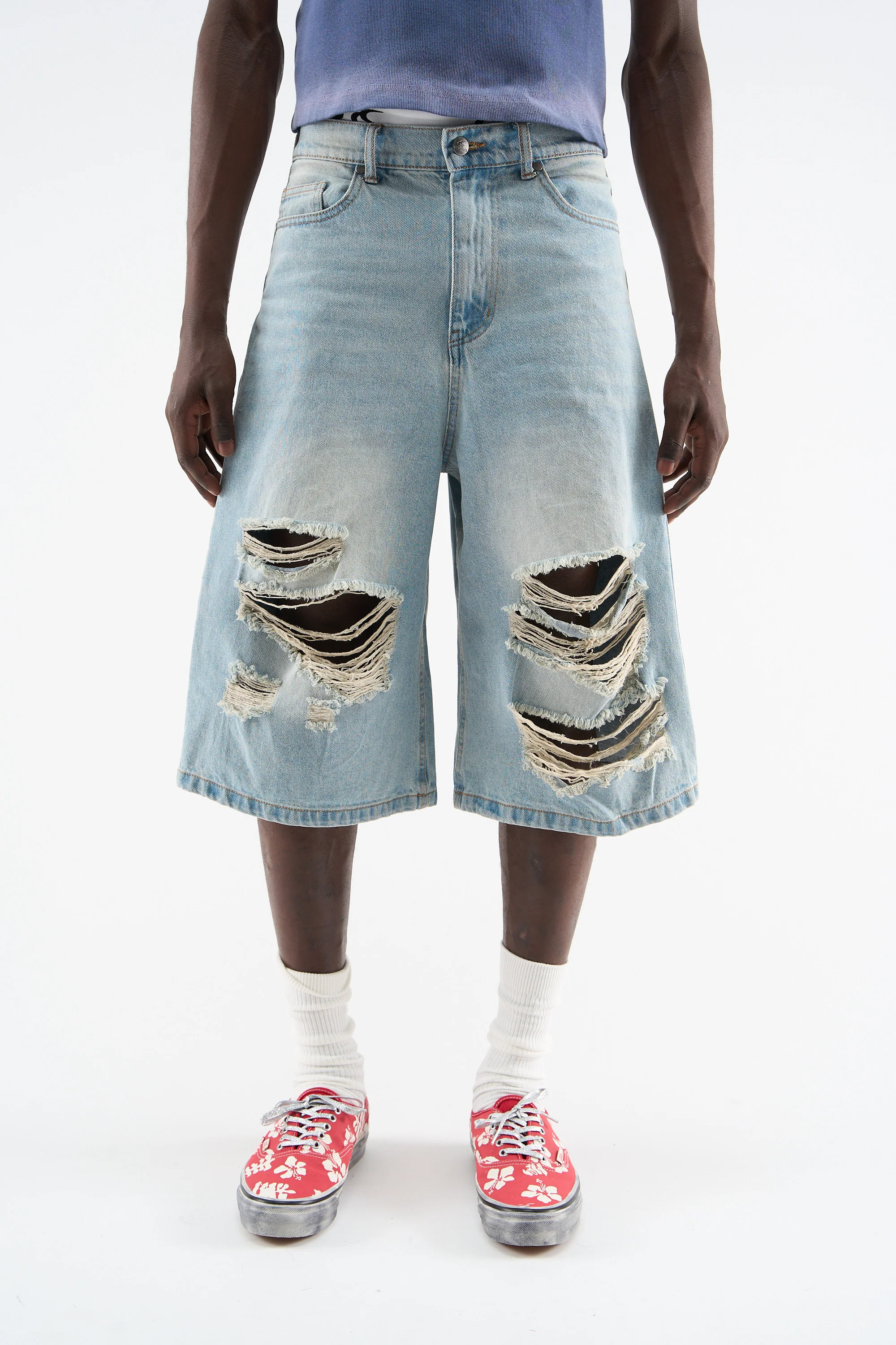 SS26 Jumbo Light Blue Jorts