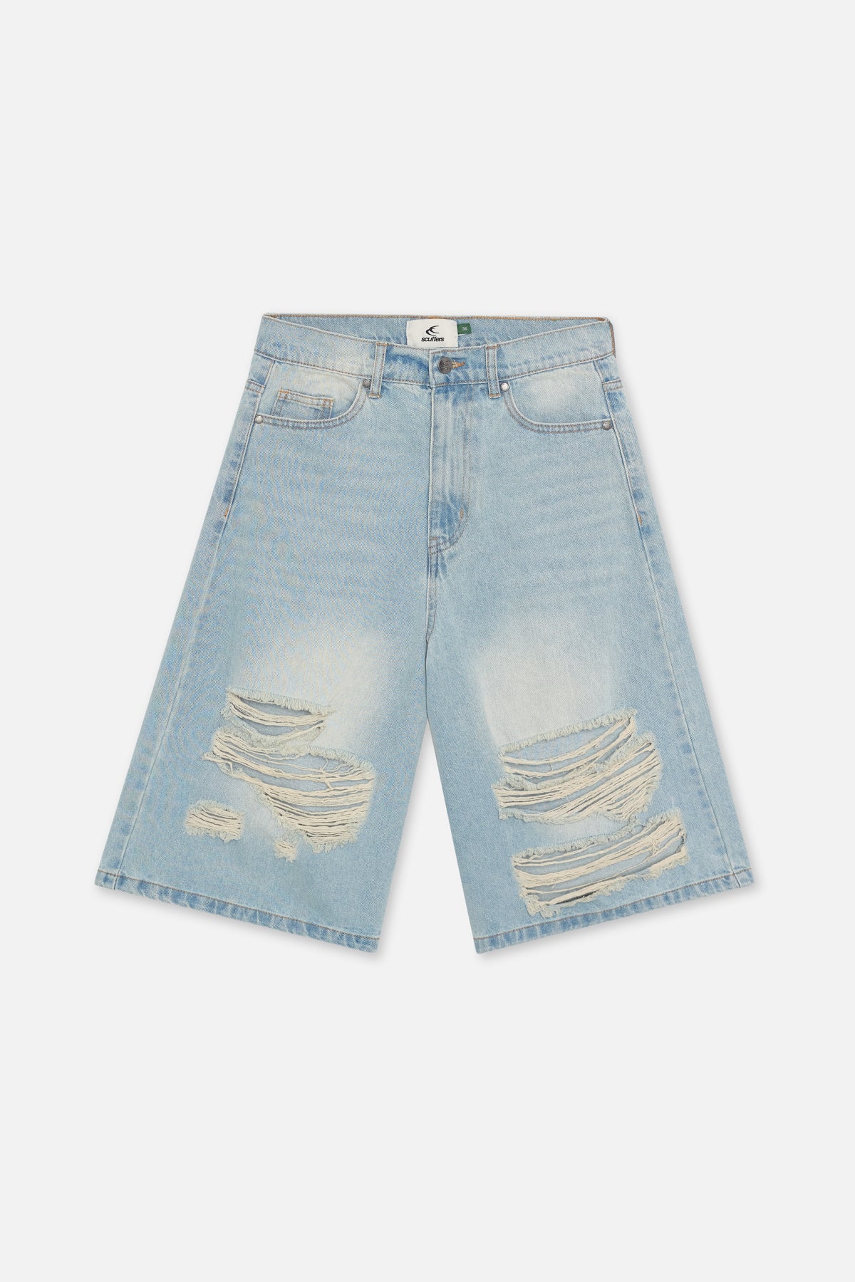 SS26 Jumbo Light Blue Jorts - Image 8