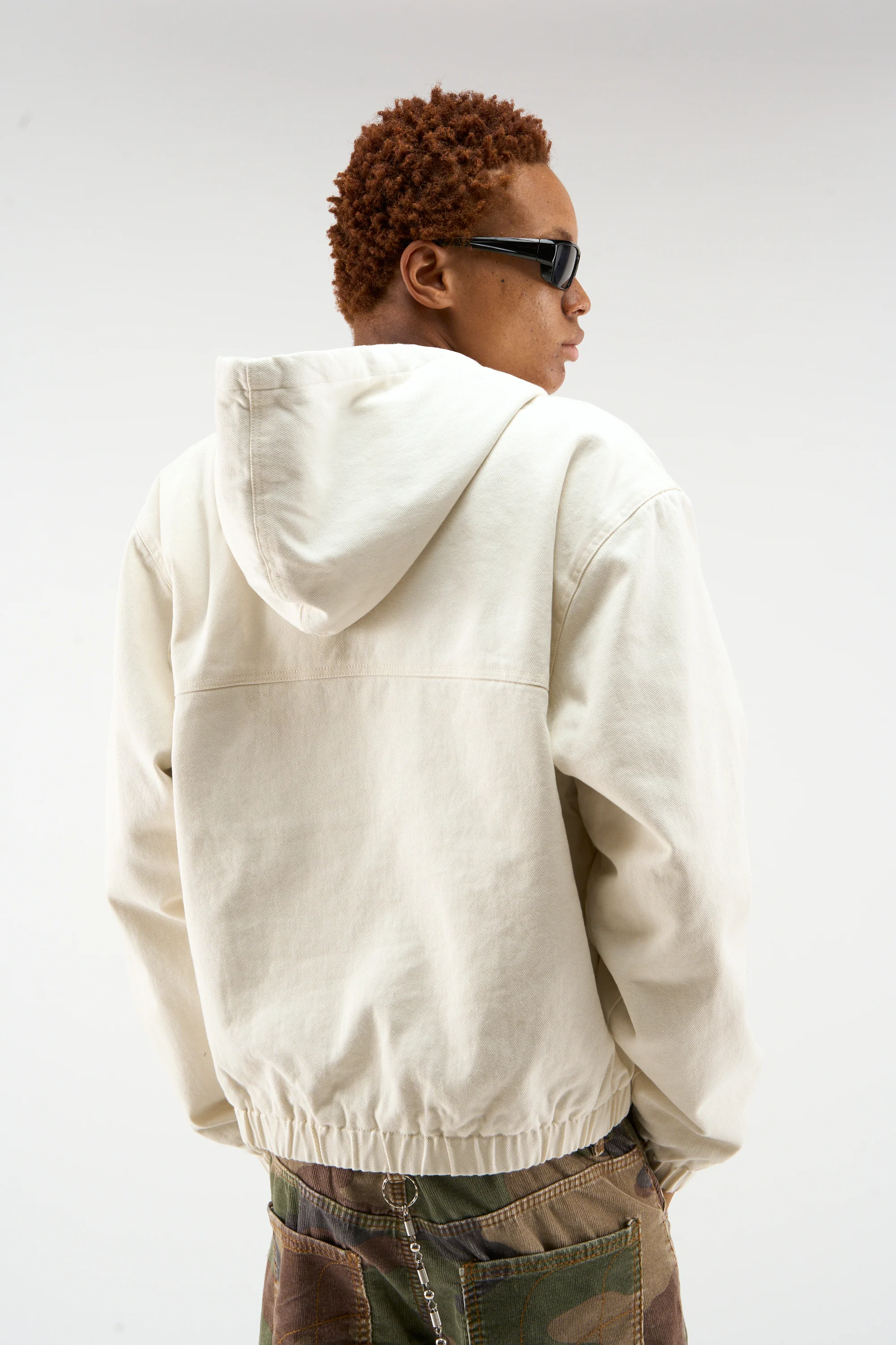 Stained Ecru Work Jacket - Image 3