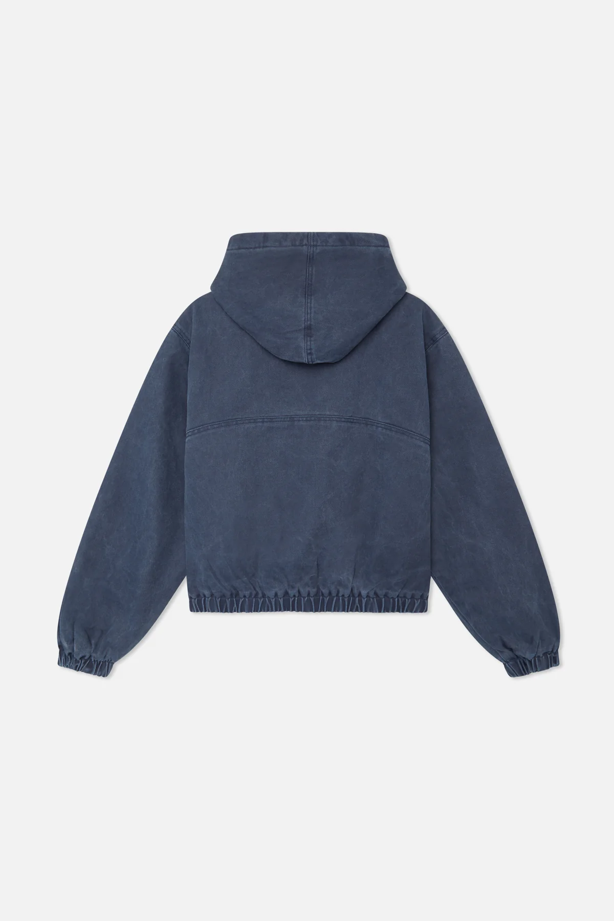 Stained Navy Blue Work Jacket - Image 3