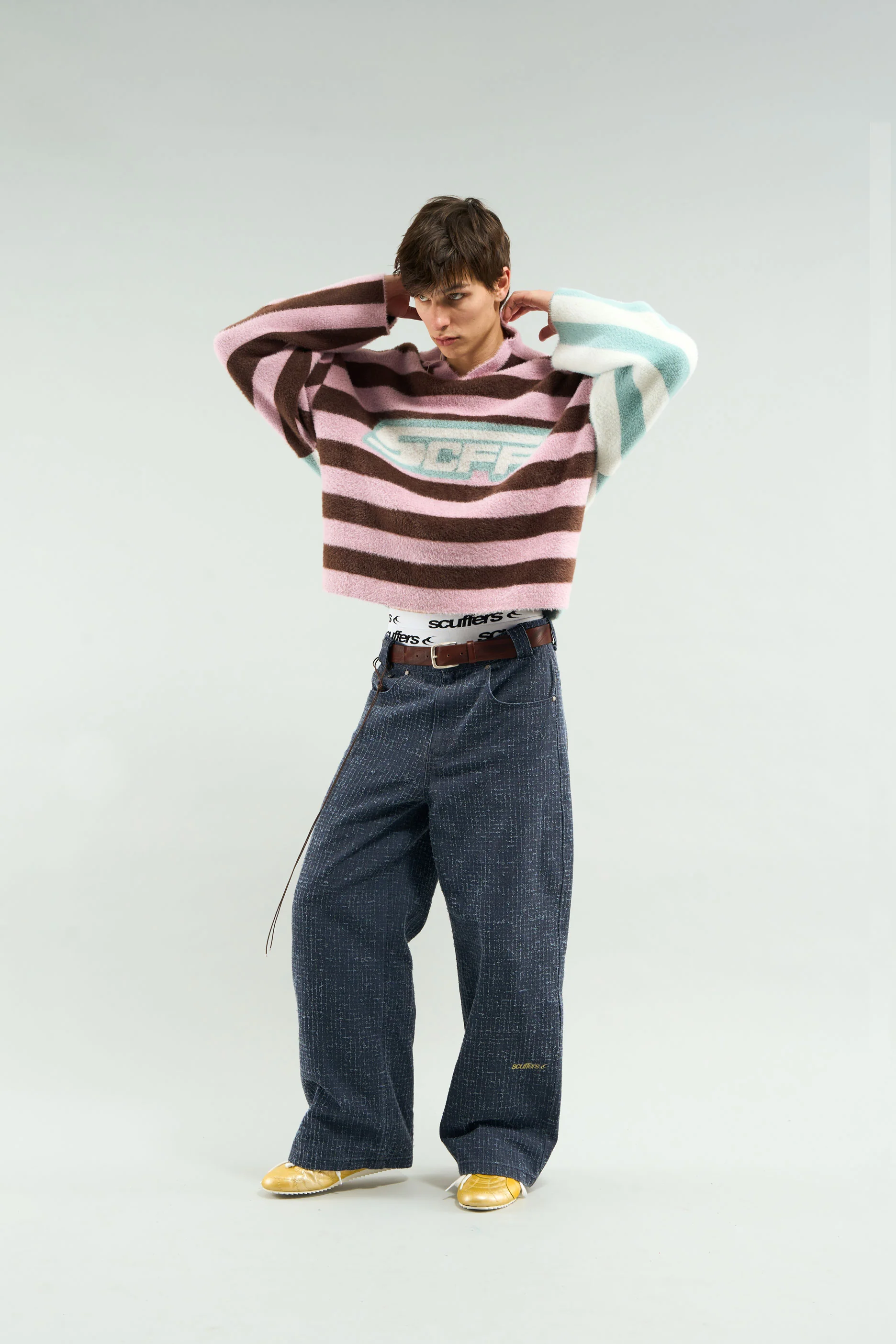 Stripes Mohair Polo - Image 4