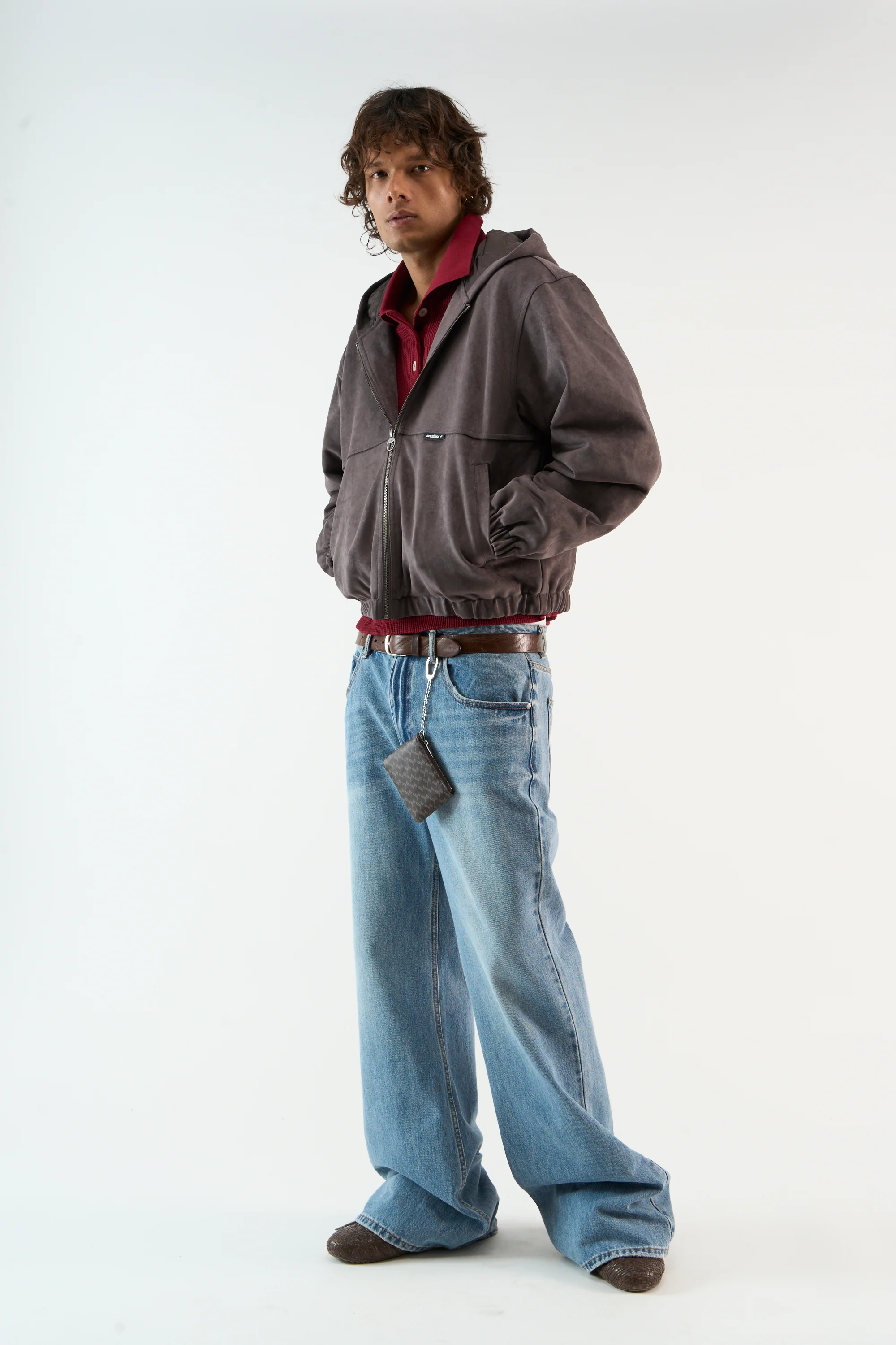Suede Dark Work Jacket - Image 3