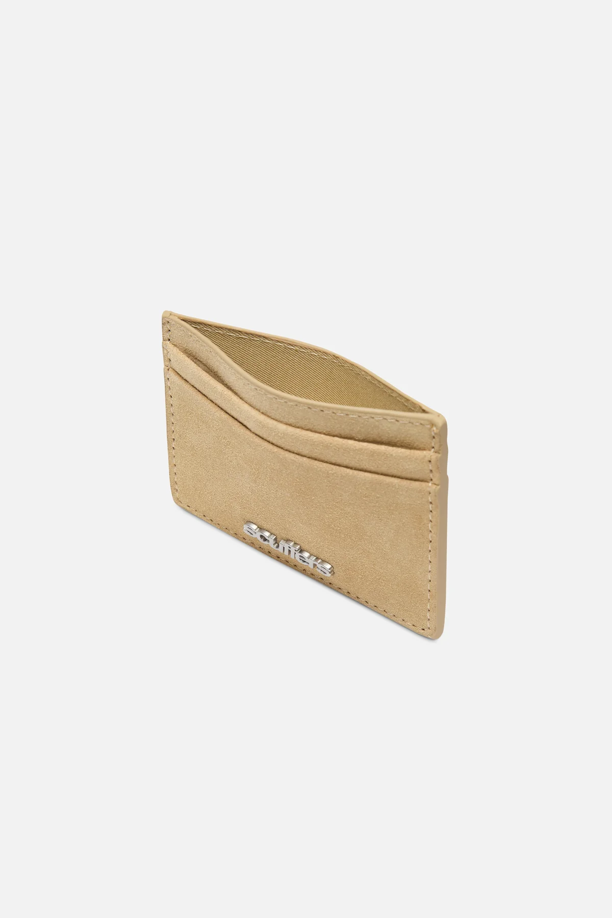 Suede Ecru Wallet - Image 4