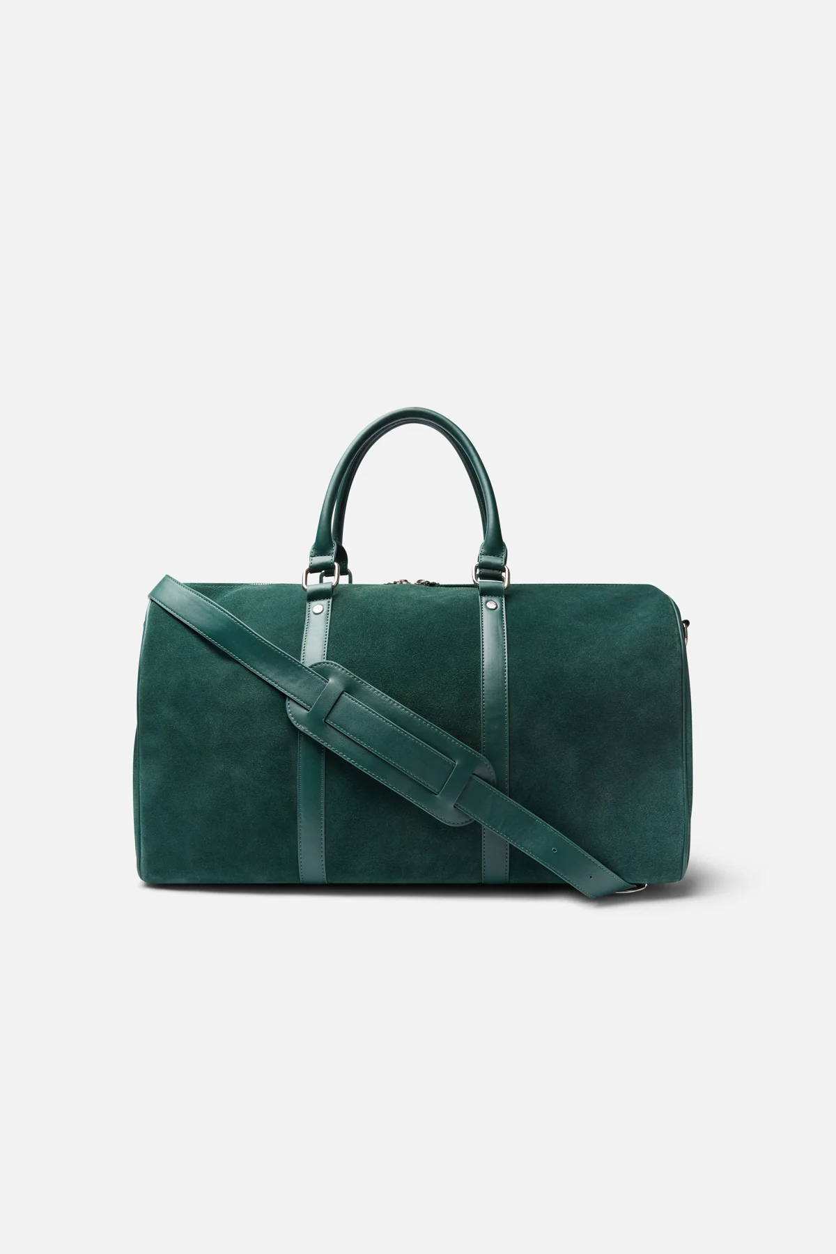 Suede Green Duffle Bag - Image 3