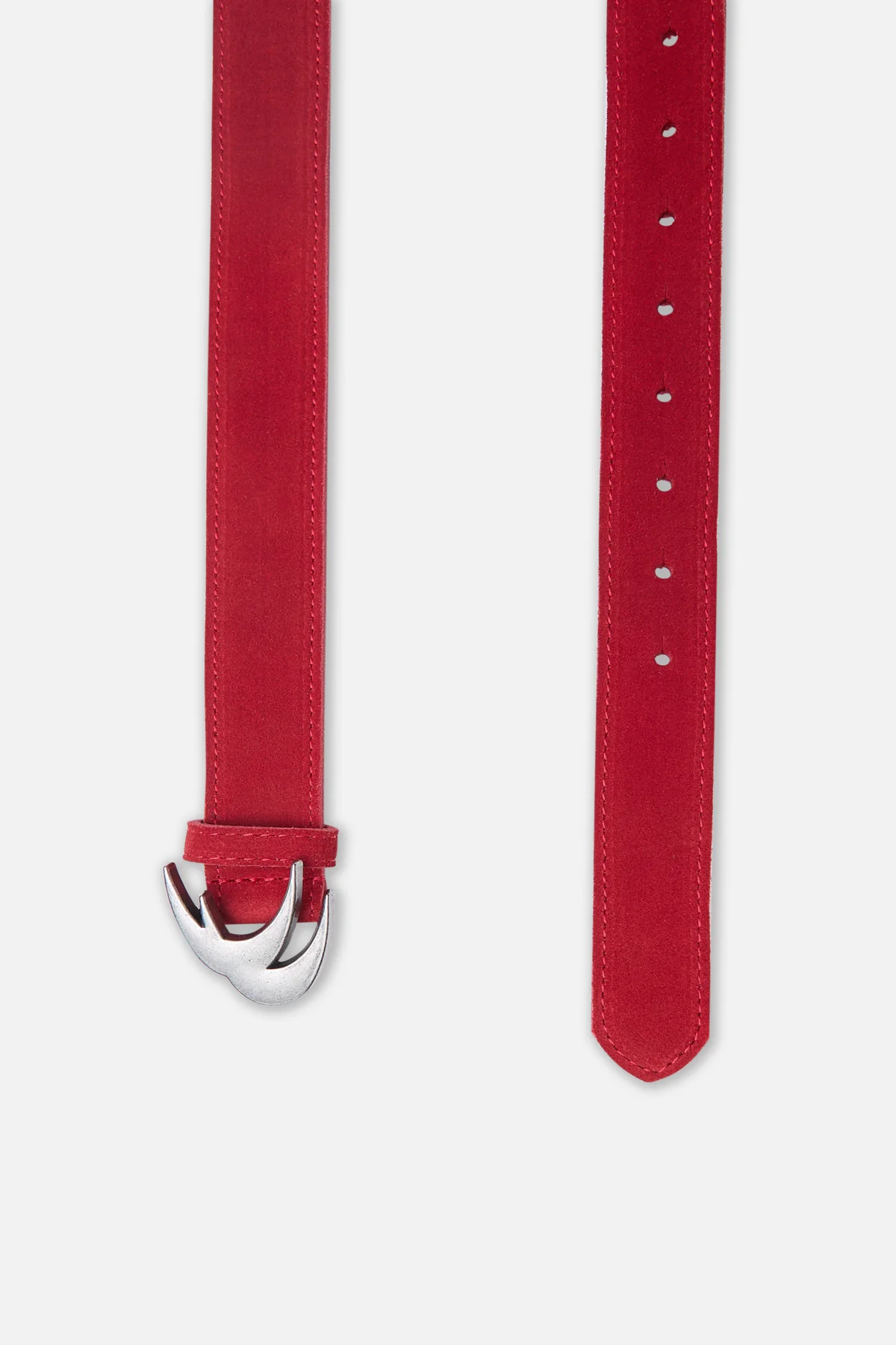 Suede Red Belt - Image 3