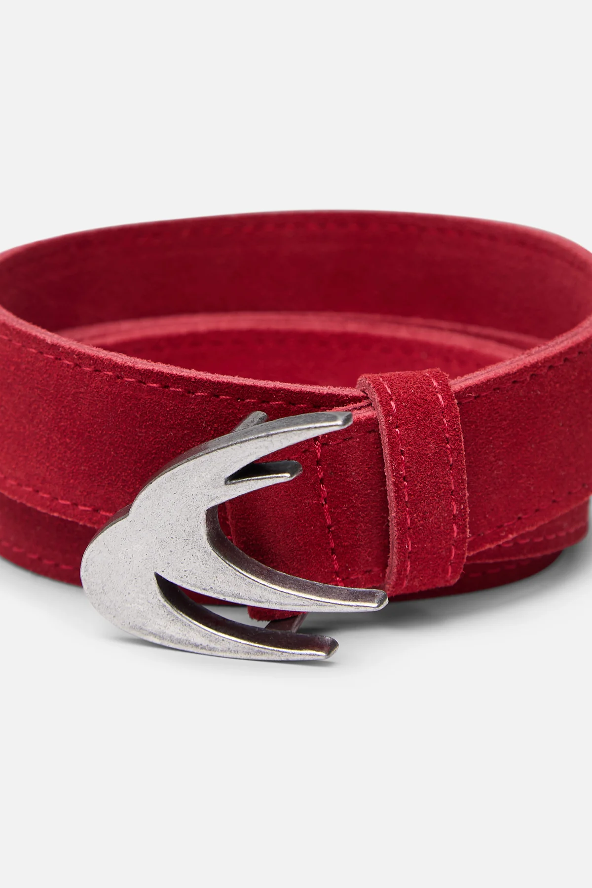 Suede Red Belt - Image 5