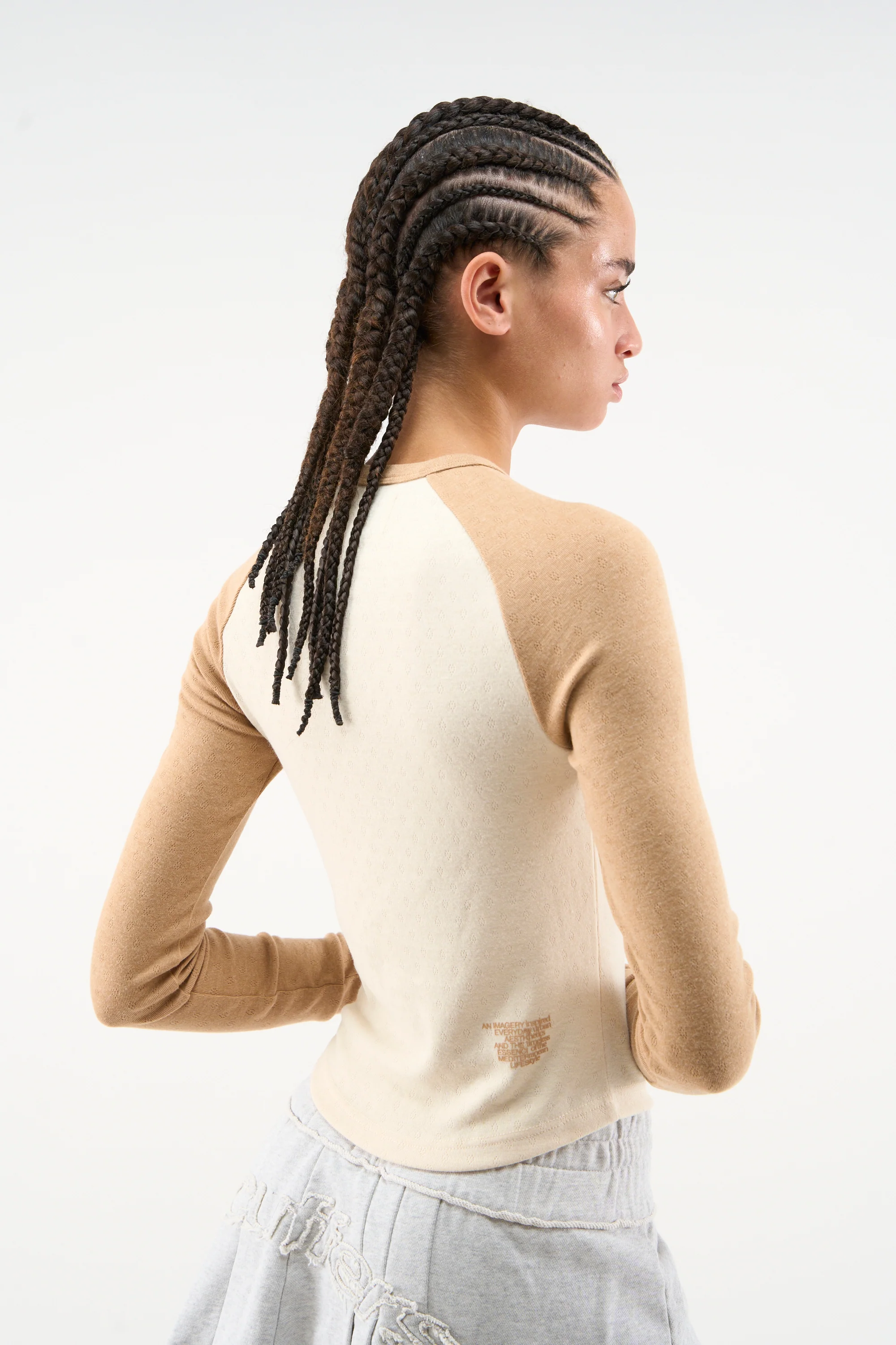 Sweet Moon Brown Longsleeve - Image 3