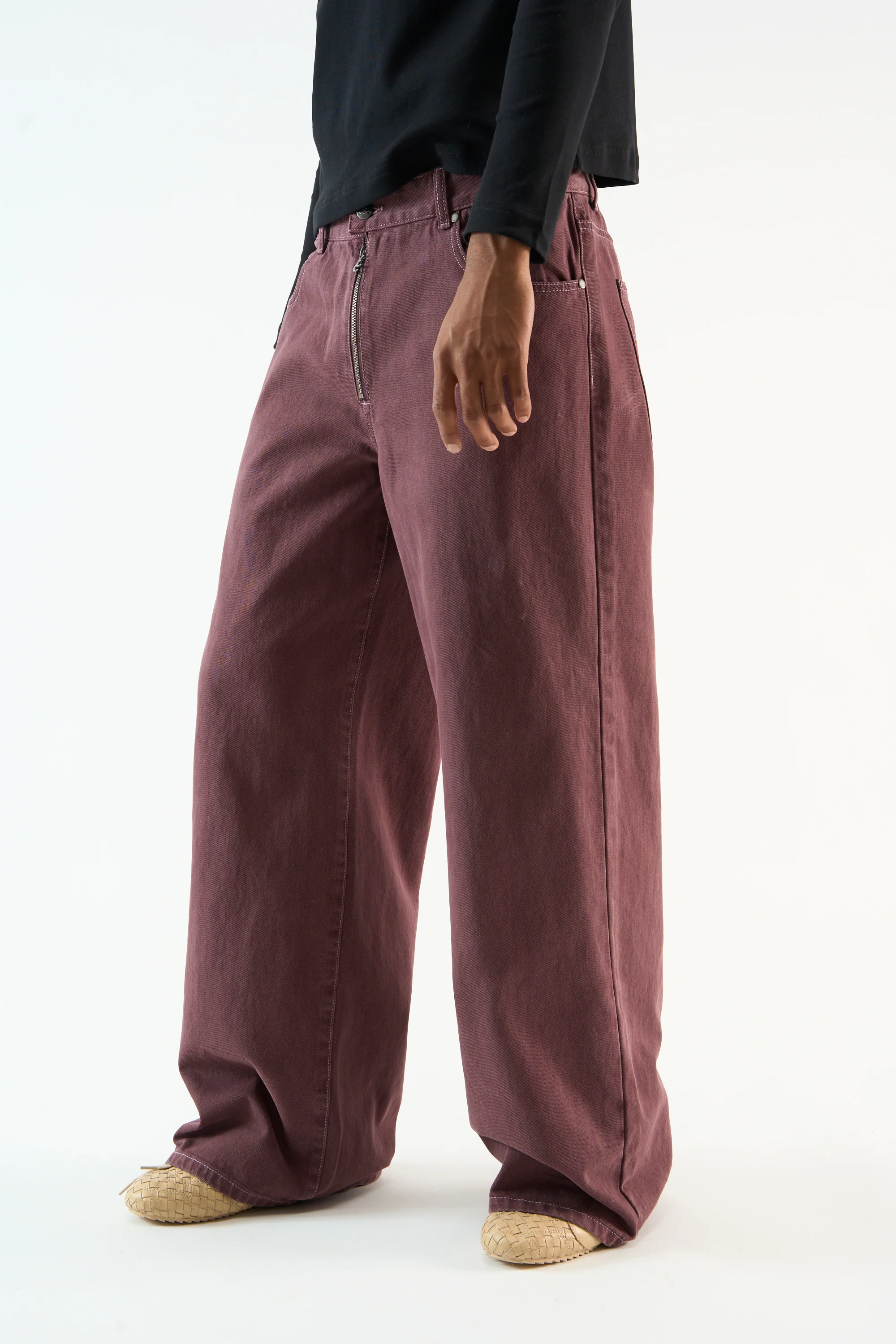 Switch Burgundy Pants - Image 2