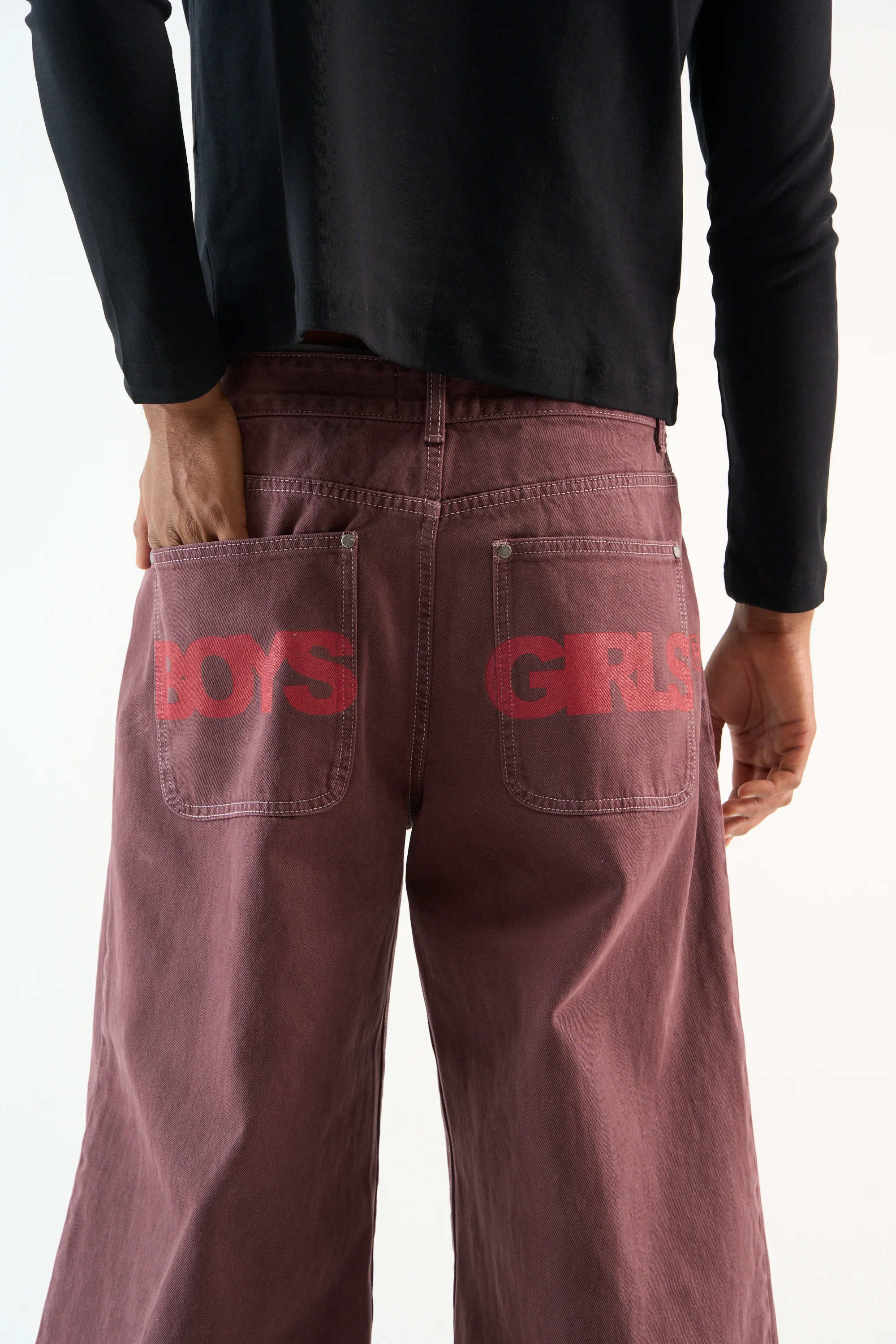Switch Burgundy Pants - Image 5