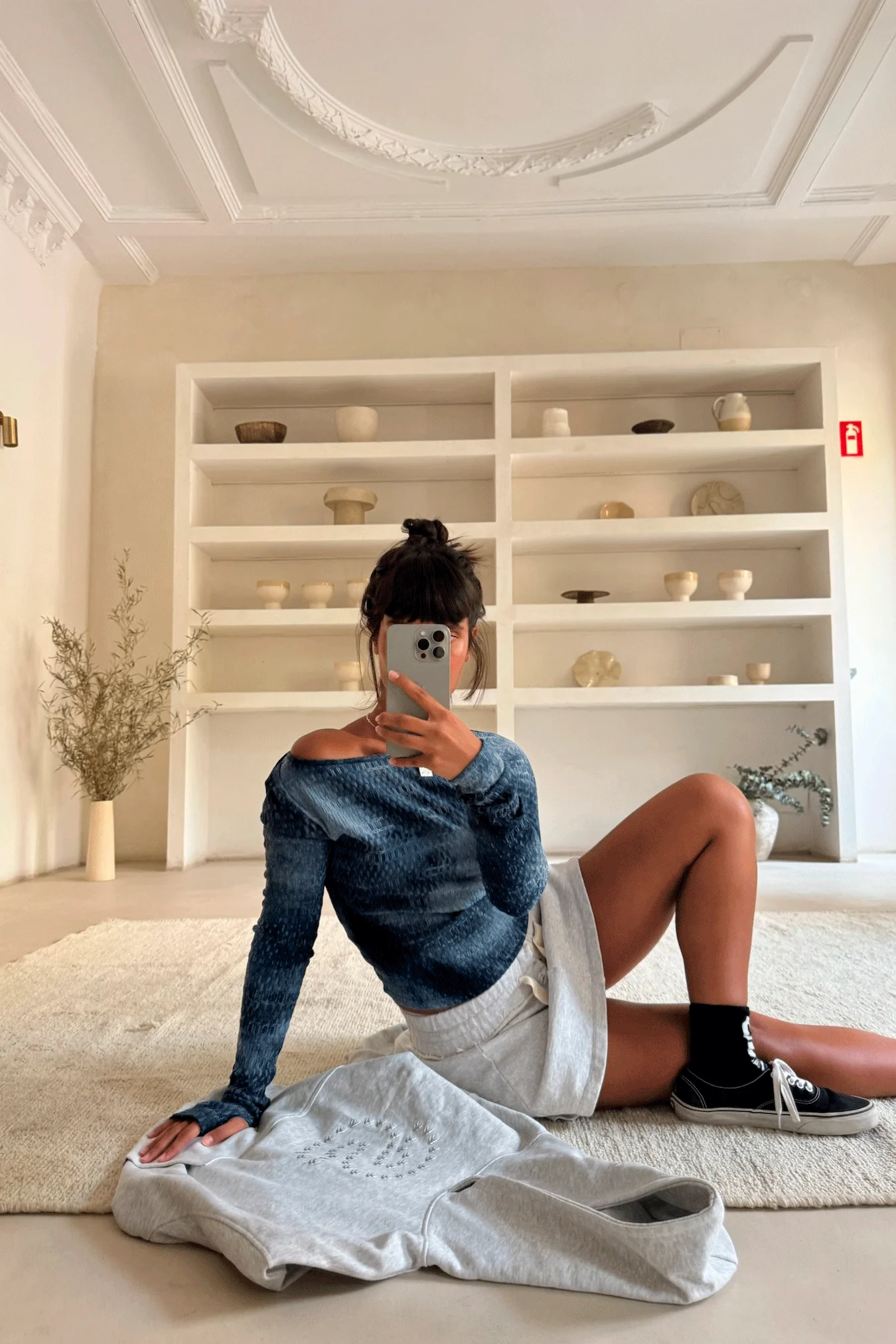 Text Blue Longsleeve - Image 8